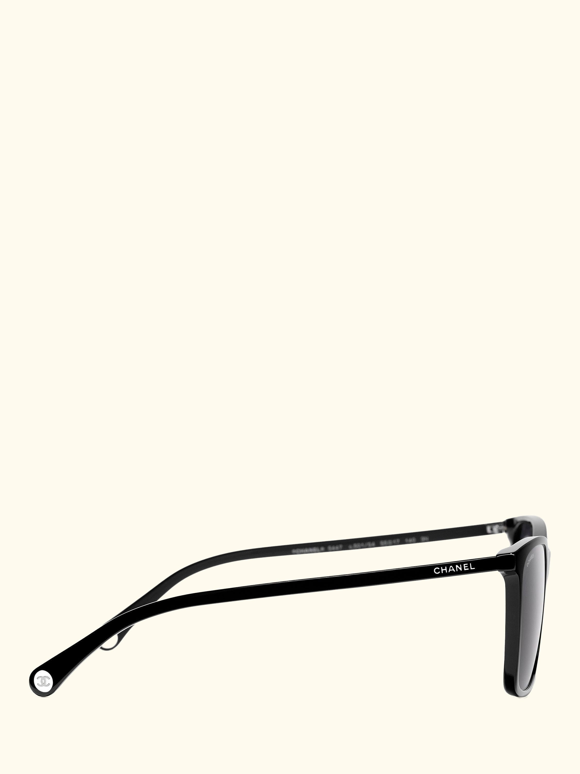 Rectangular Sunglasses CH5447 Black/Grey
