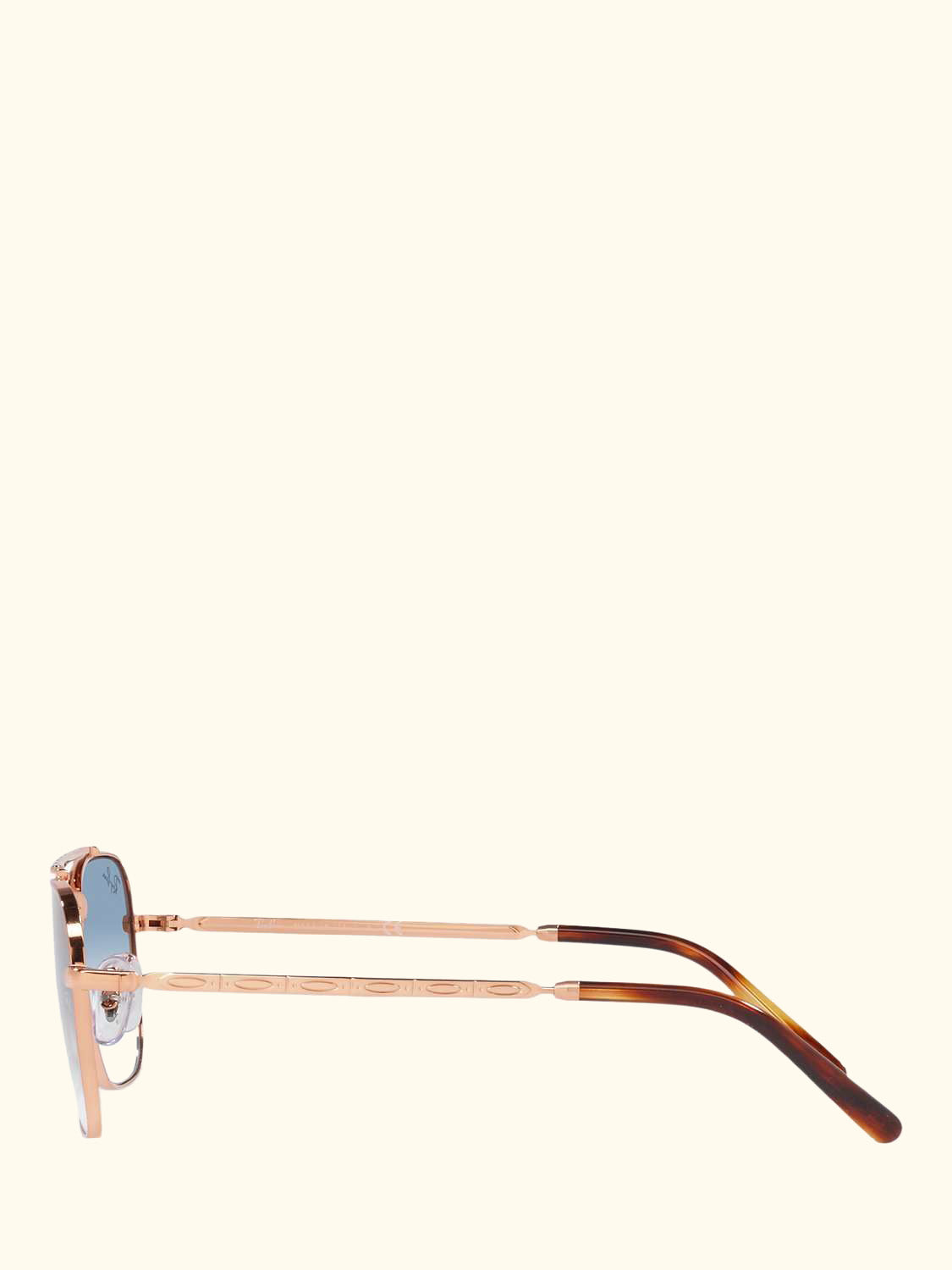 RB3636 Unisex New Caravan Square Sunglasses, Rose Gold/Blue Gradient