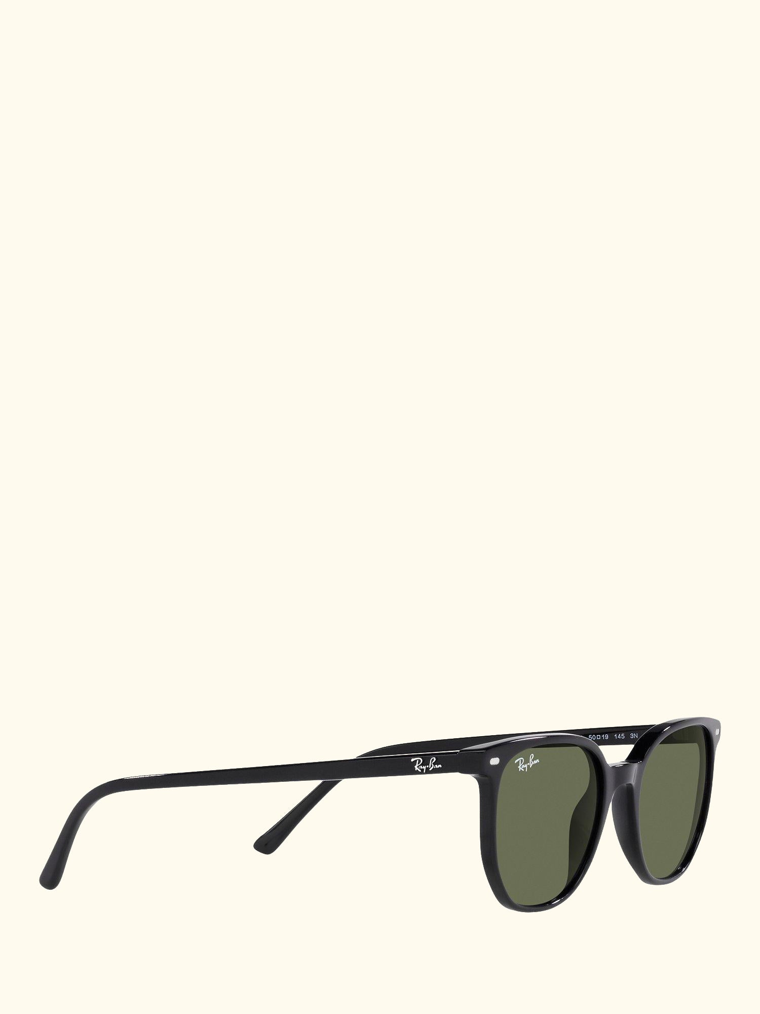 RB2197 Unisex Elliot Sunglasses, Black/Green