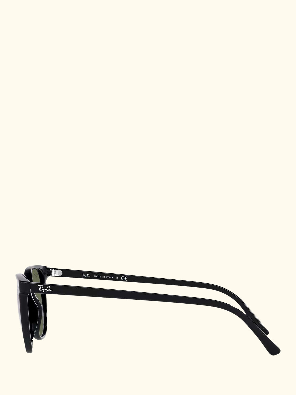 RB2197 Unisex Elliot Sunglasses, Black/Green