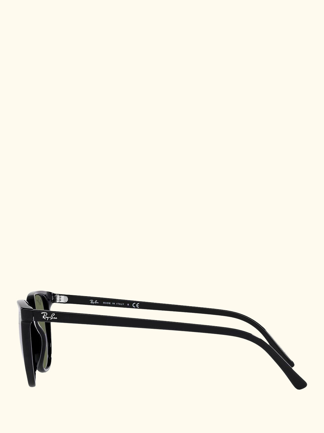 RB2197 Unisex Elliot Sunglasses, Black/Green