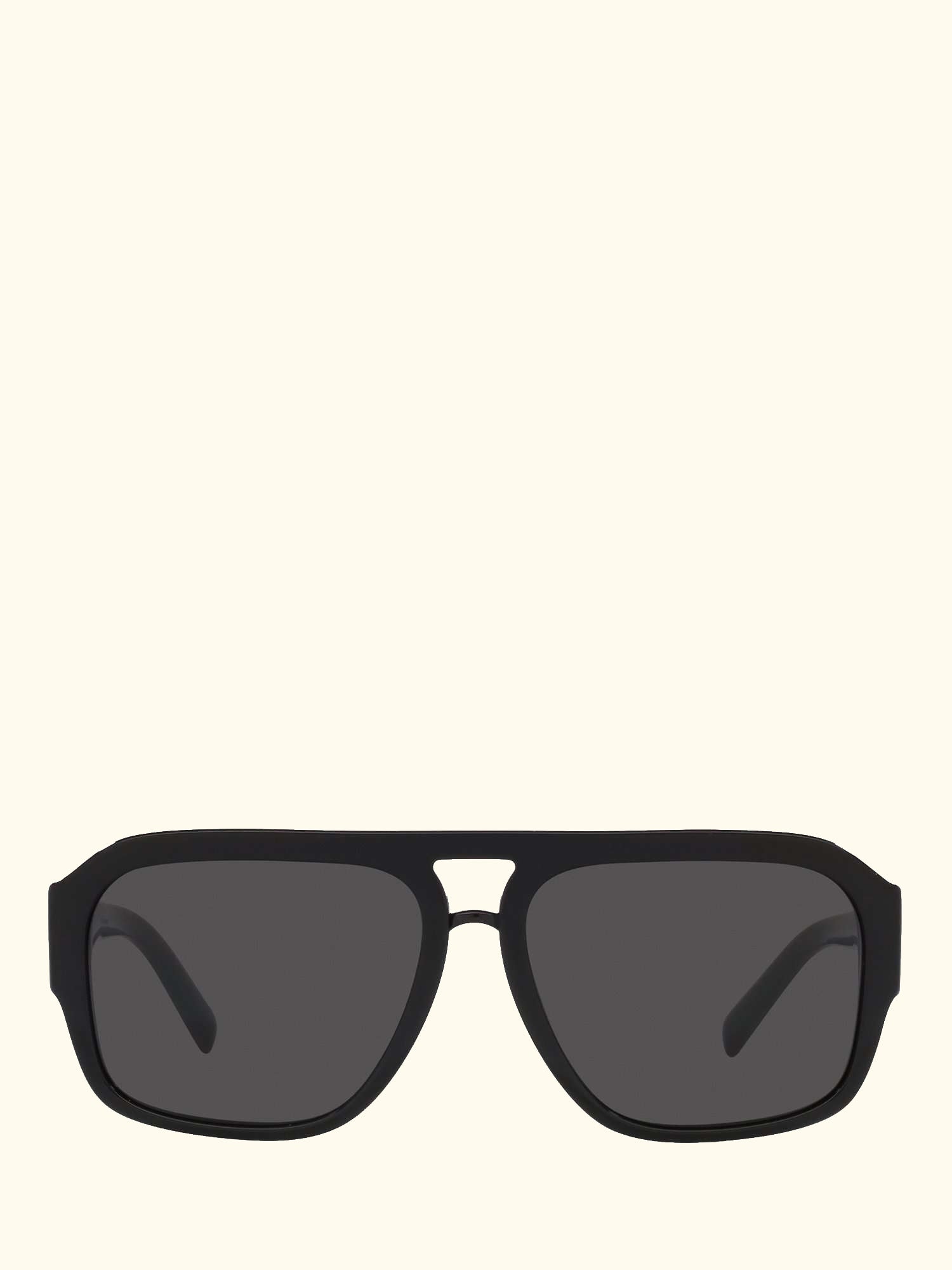 DG4403 Men's Aviator Sunglasses, Black/Grey