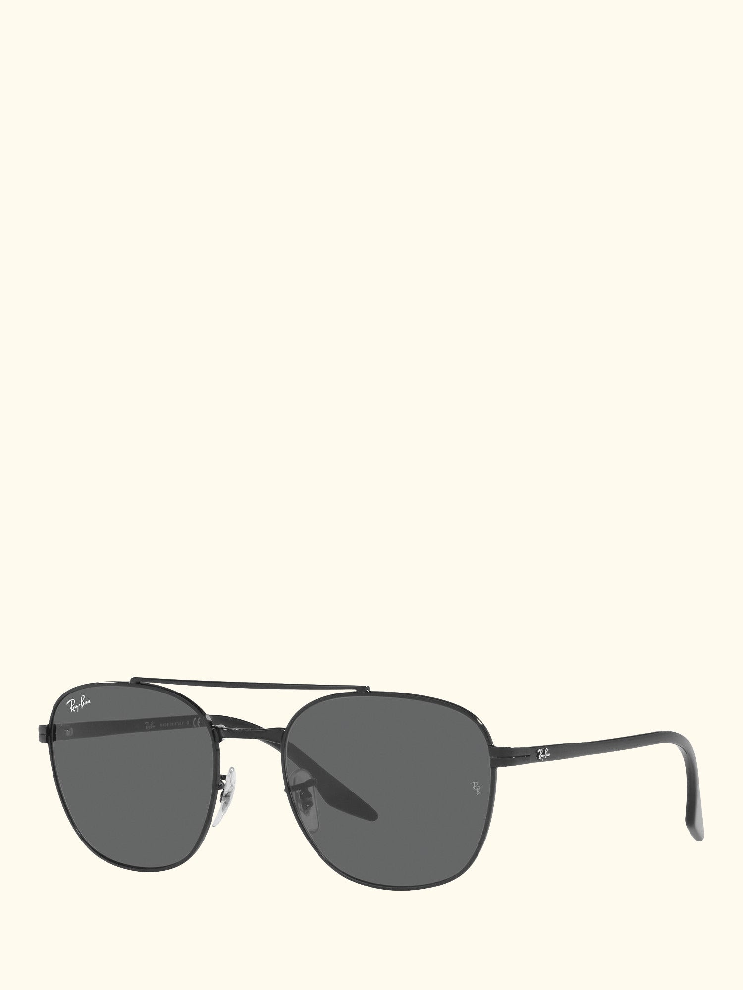 RB3688 Unisex Square Sunglasses, Black/Grey