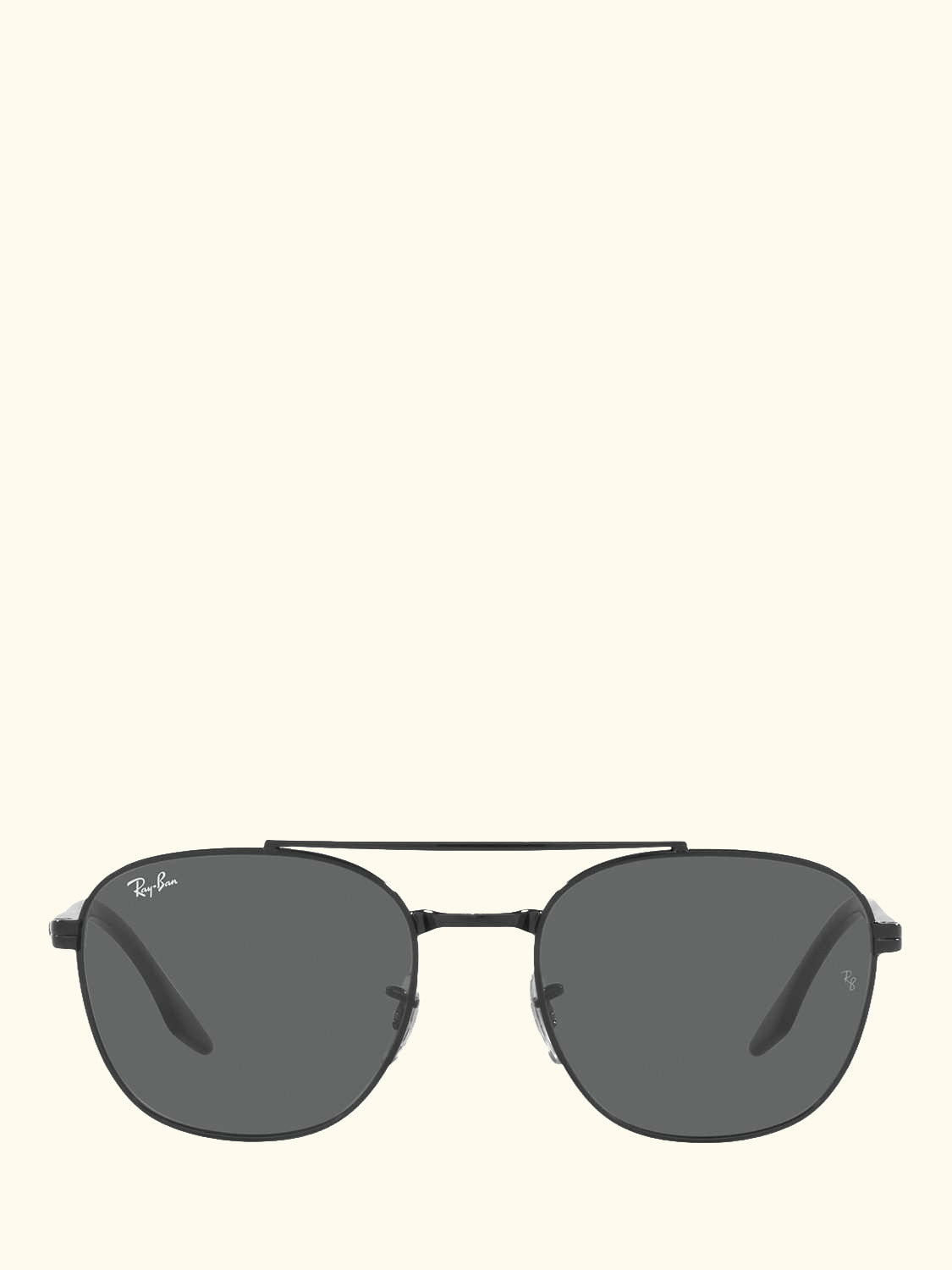 RB3688 Unisex Square Sunglasses, Black/Grey