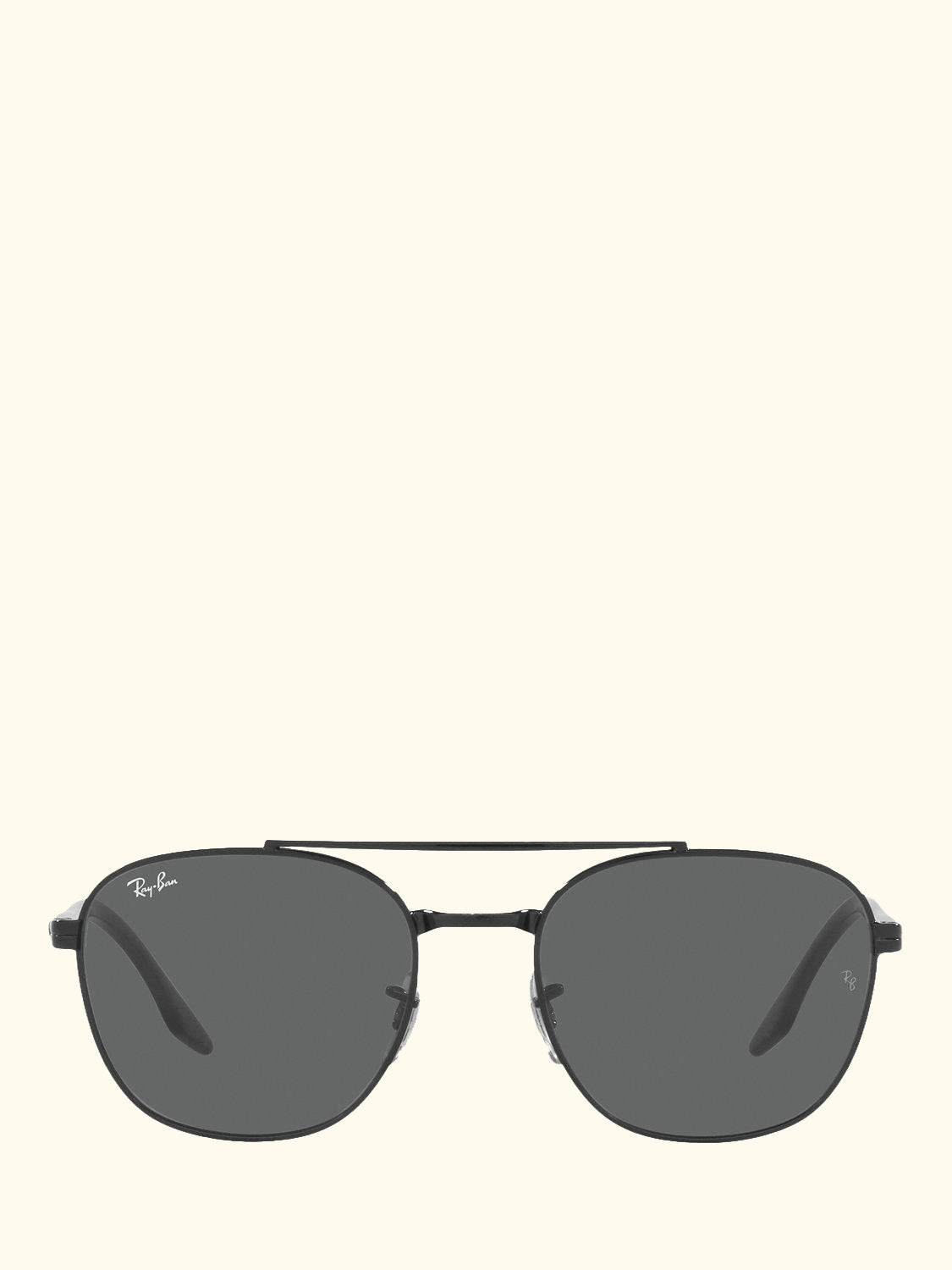 RB3688 Unisex Square Sunglasses, Black/Grey