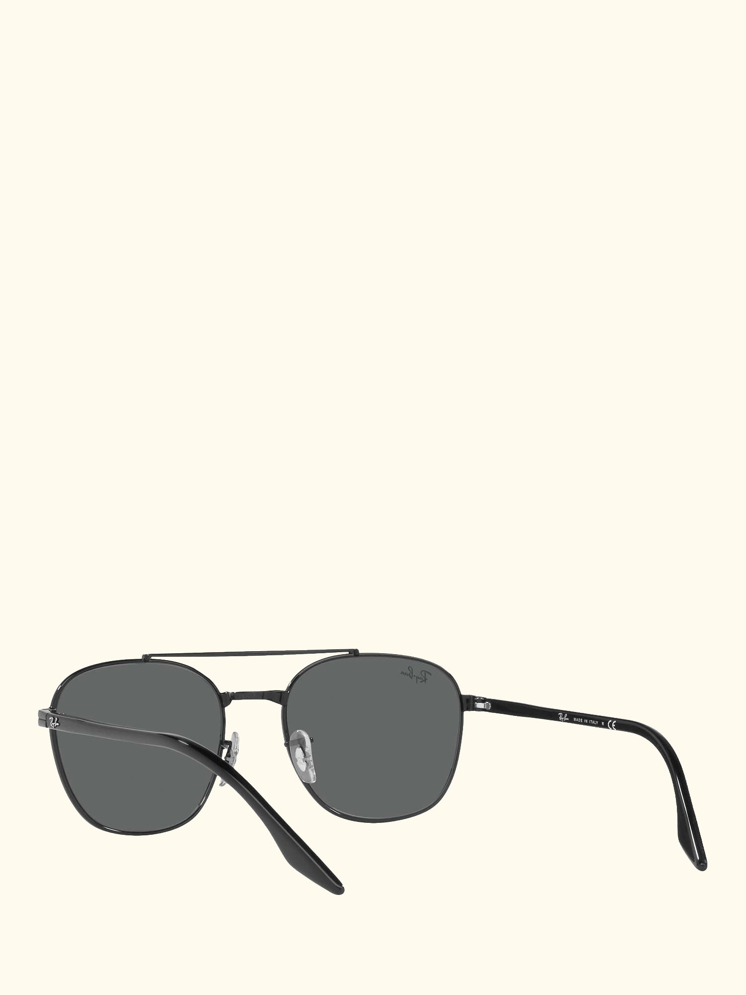 RB3688 Unisex Square Sunglasses, Black/Grey