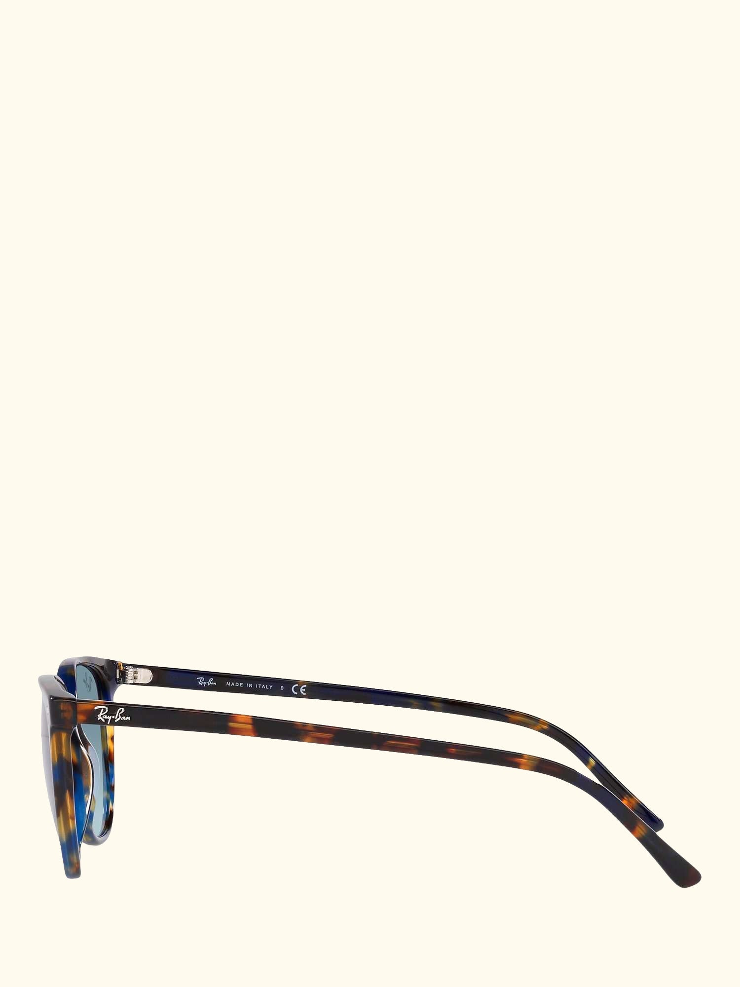 RB2197 Unisex Elliot Sunglasses, Yellow Havana/Blue Gradient