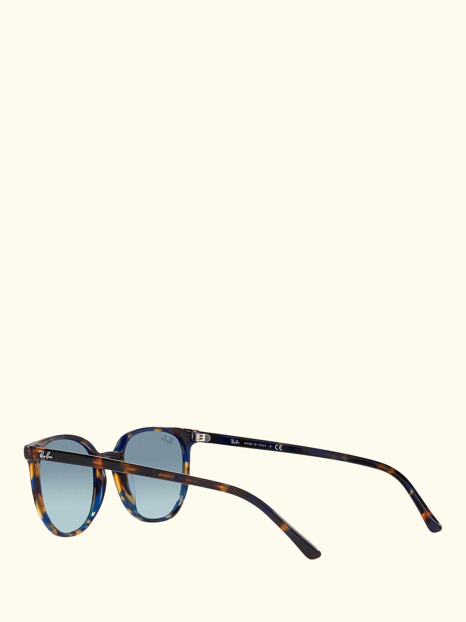 RB2197 Unisex Elliot Sunglasses, Yellow Havana/Blue Gradient
