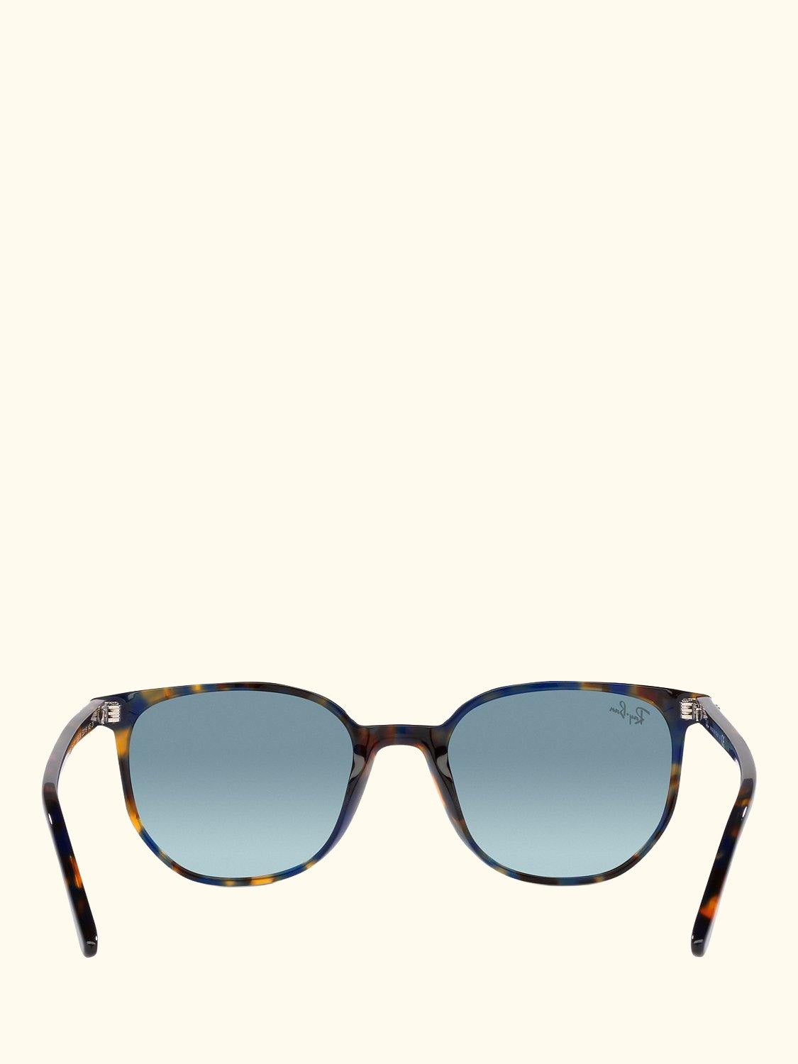 RB2197 Unisex Elliot Sunglasses, Yellow Havana/Blue Gradient