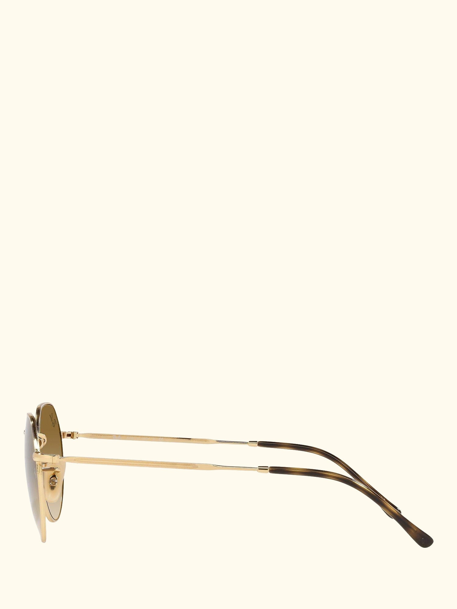 RB3565 Jack Unisex Metal Hexagonal Sunglasses, Gold/Brown Gradient