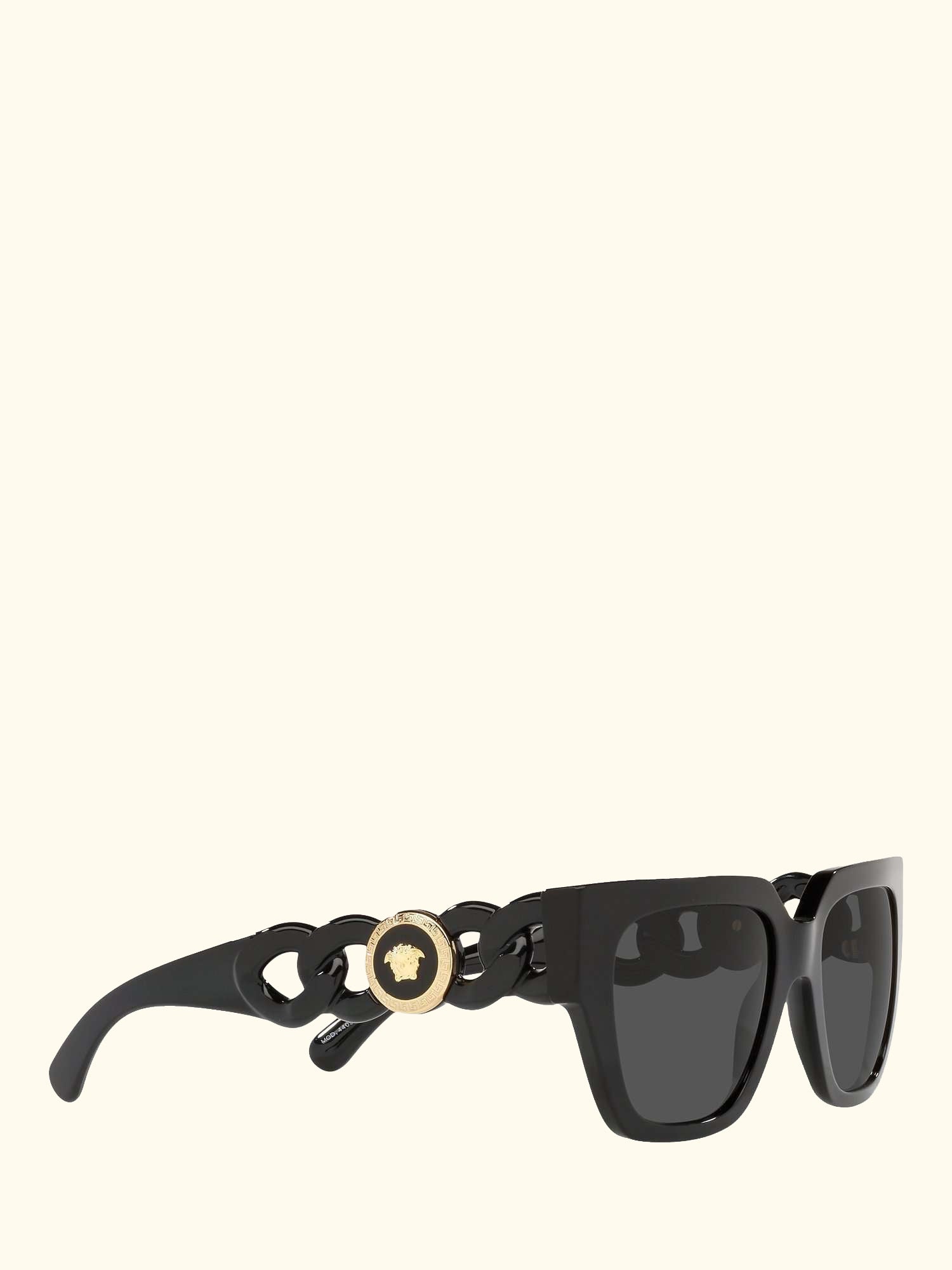 VE4409 Women's Square Sunglasses, Black/Grey