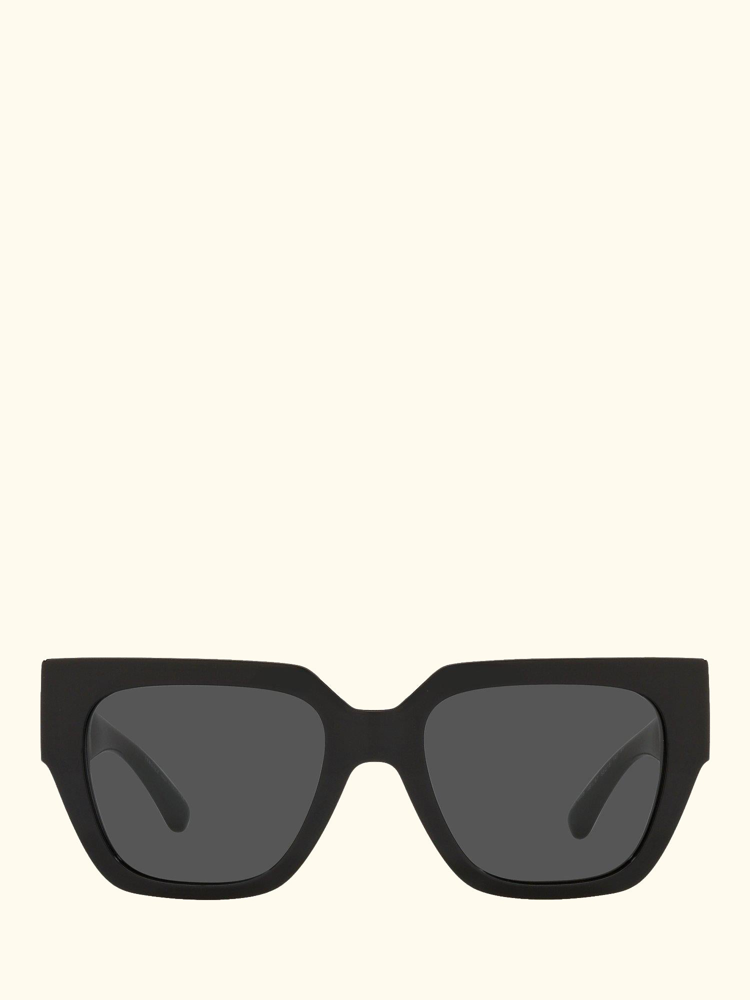 VE4409 Women's Square Sunglasses, Black/Grey