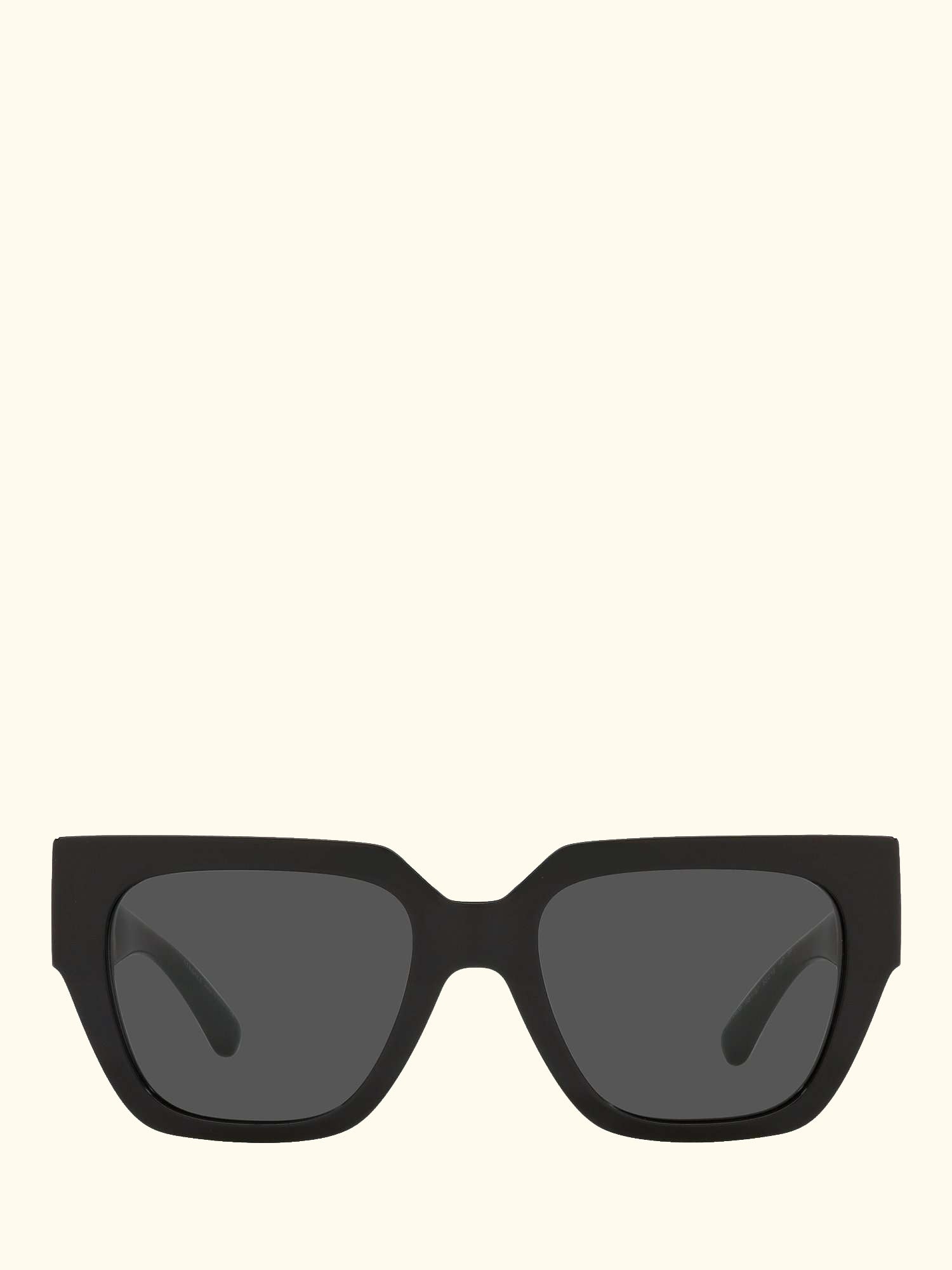 VE4409 Women's Square Sunglasses, Black/Grey