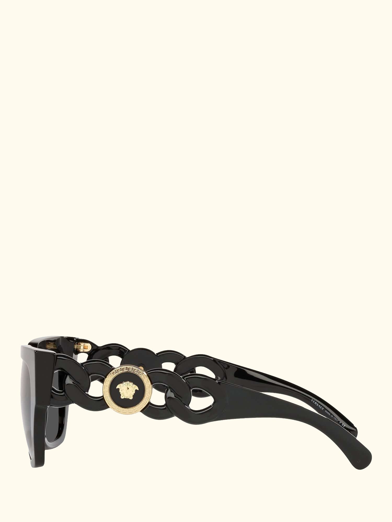 VE4409 Women's Square Sunglasses, Black/Grey