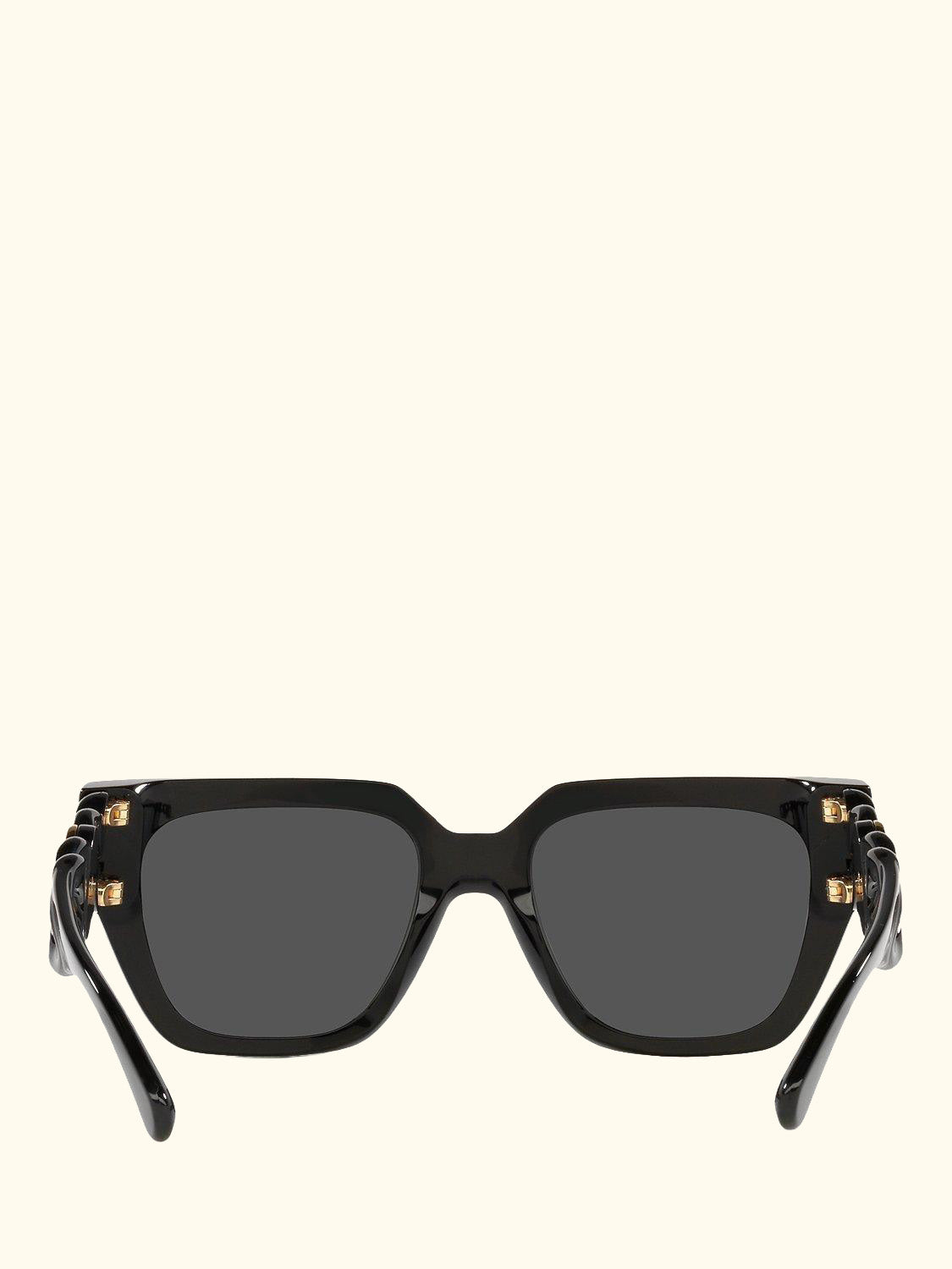 VE4409 Women's Square Sunglasses, Black/Grey