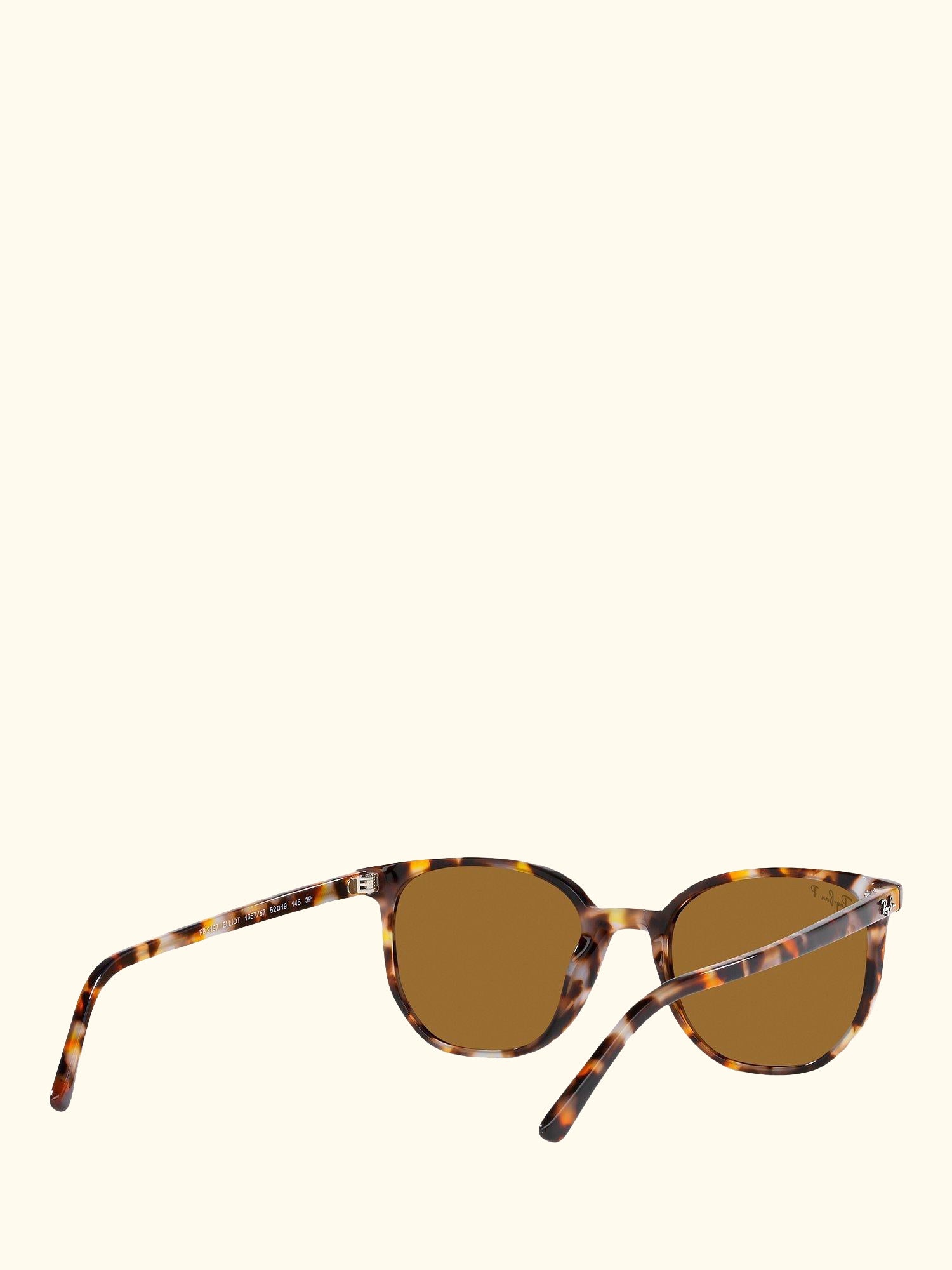 RB2197 Unisex Polarised Elliot Sunglasses, Havana Brown