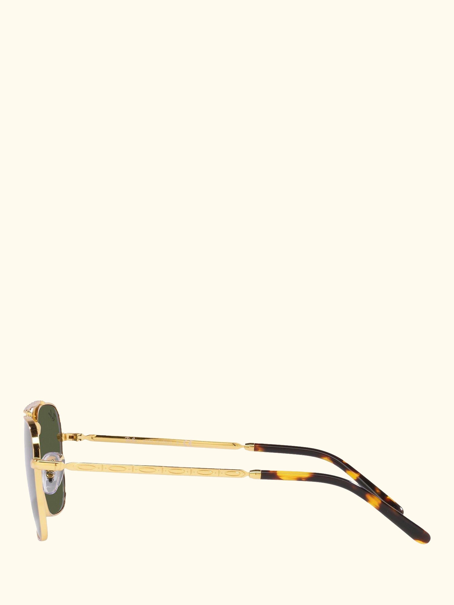 RB3636 Unisex New Caravan Square Sunglasses, Legend Gold/Green