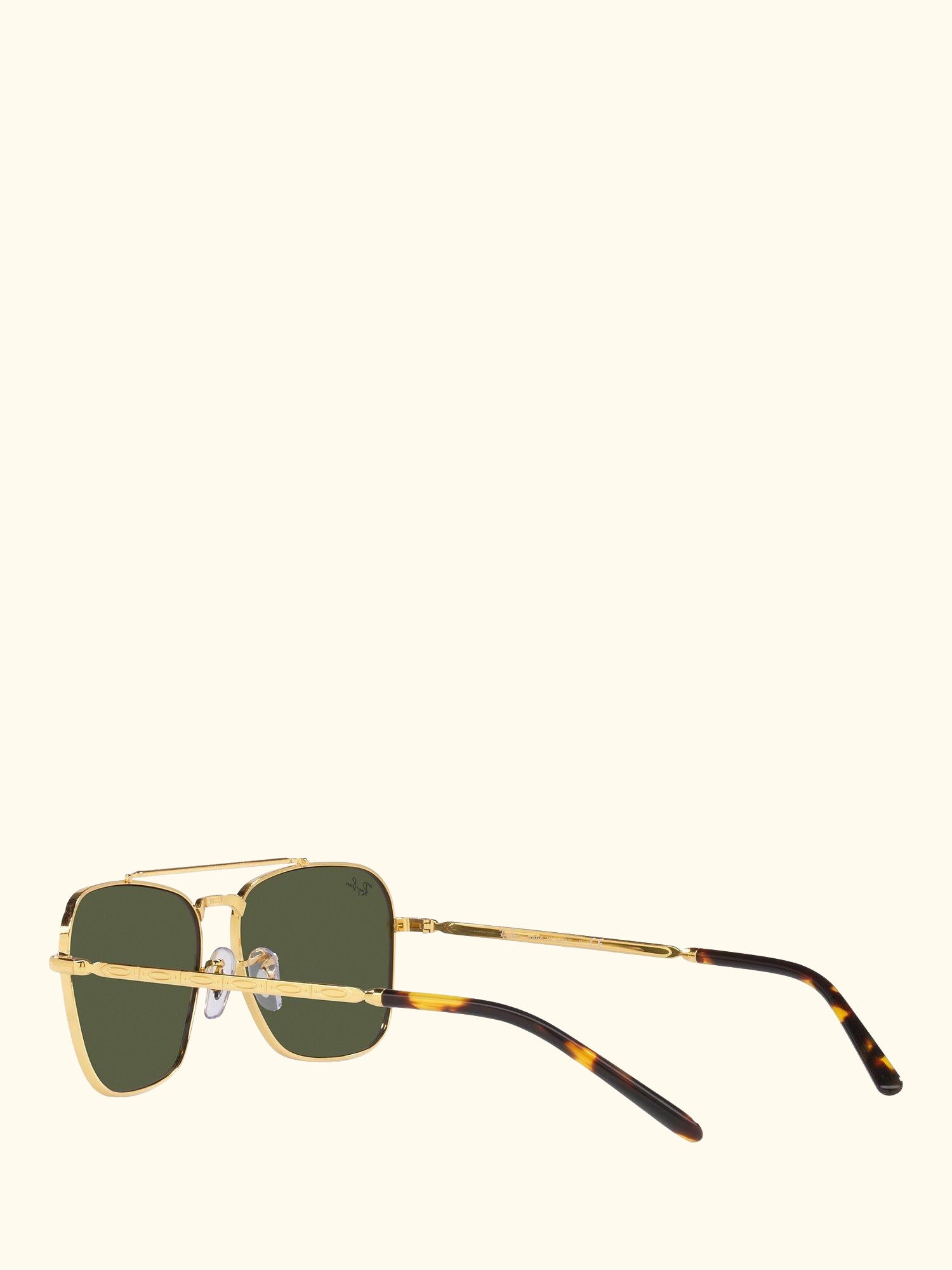 RB3636 Unisex New Caravan Square Sunglasses, Legend Gold/Green