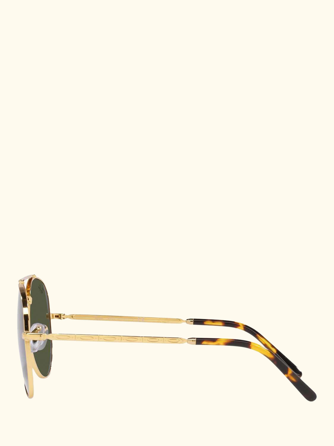 RB3625 Unisex Aviator Sunglasses, Legend Gold/Green