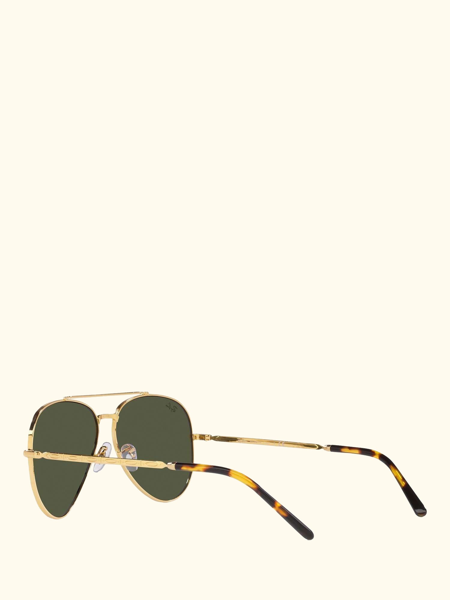RB3625 Unisex Aviator Sunglasses, Legend Gold/Green