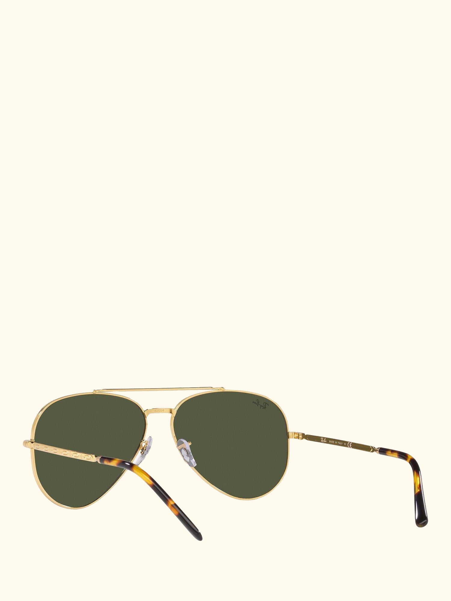 RB3625 Unisex Aviator Sunglasses, Legend Gold/Green
