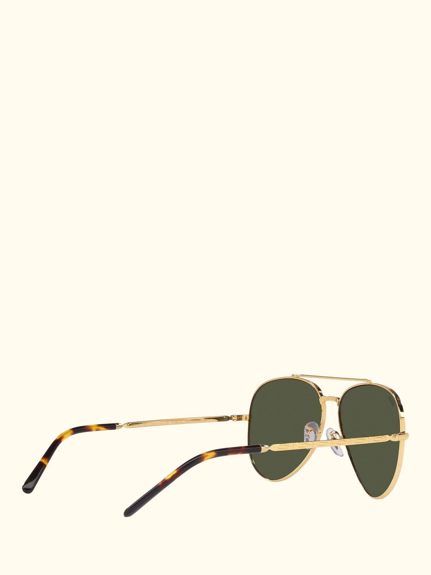 RB3625 Unisex Aviator Sunglasses, Legend Gold/Green