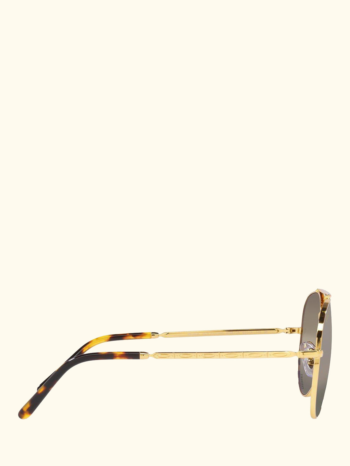 RB3625 Unisex Polarised Aviator Sunglasses, Legend Gold/Brown
