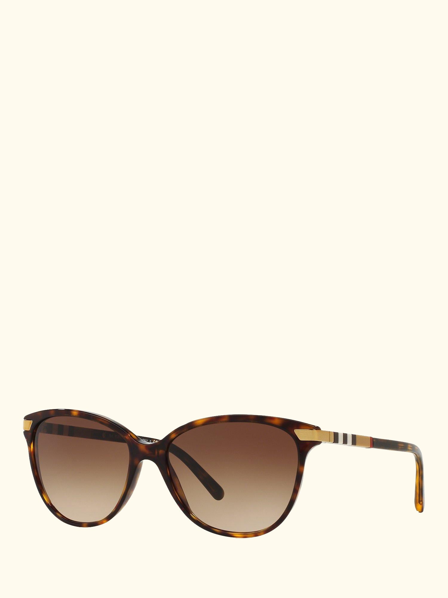 BE4216 Women's Cat's Eye Sunglasses, Dark Havana/Brown Gradient