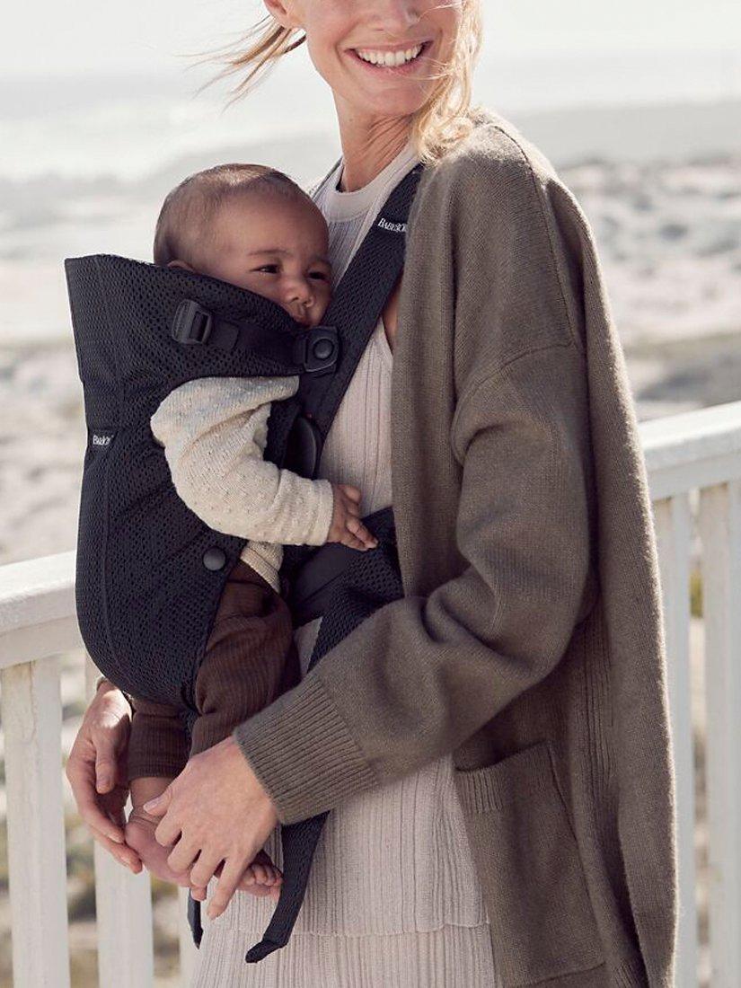 Mesh Baby Mini Carrier, Black