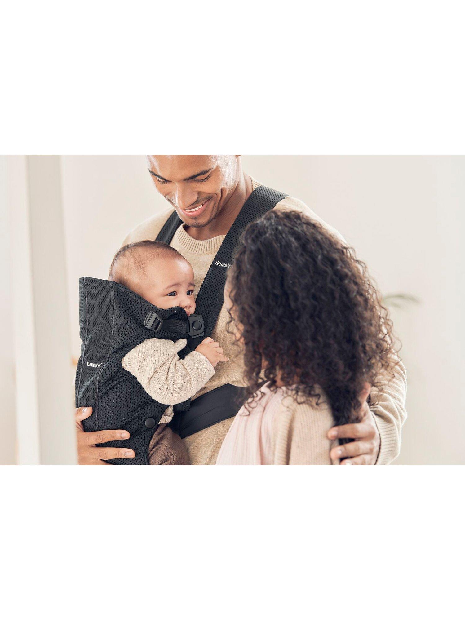 Mesh Baby Mini Carrier, Black