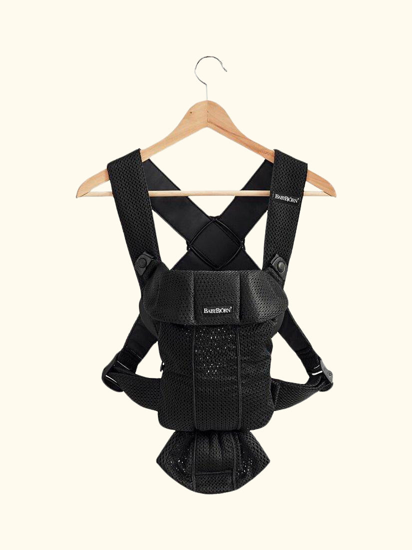 Mesh Baby Mini Carrier, Black
