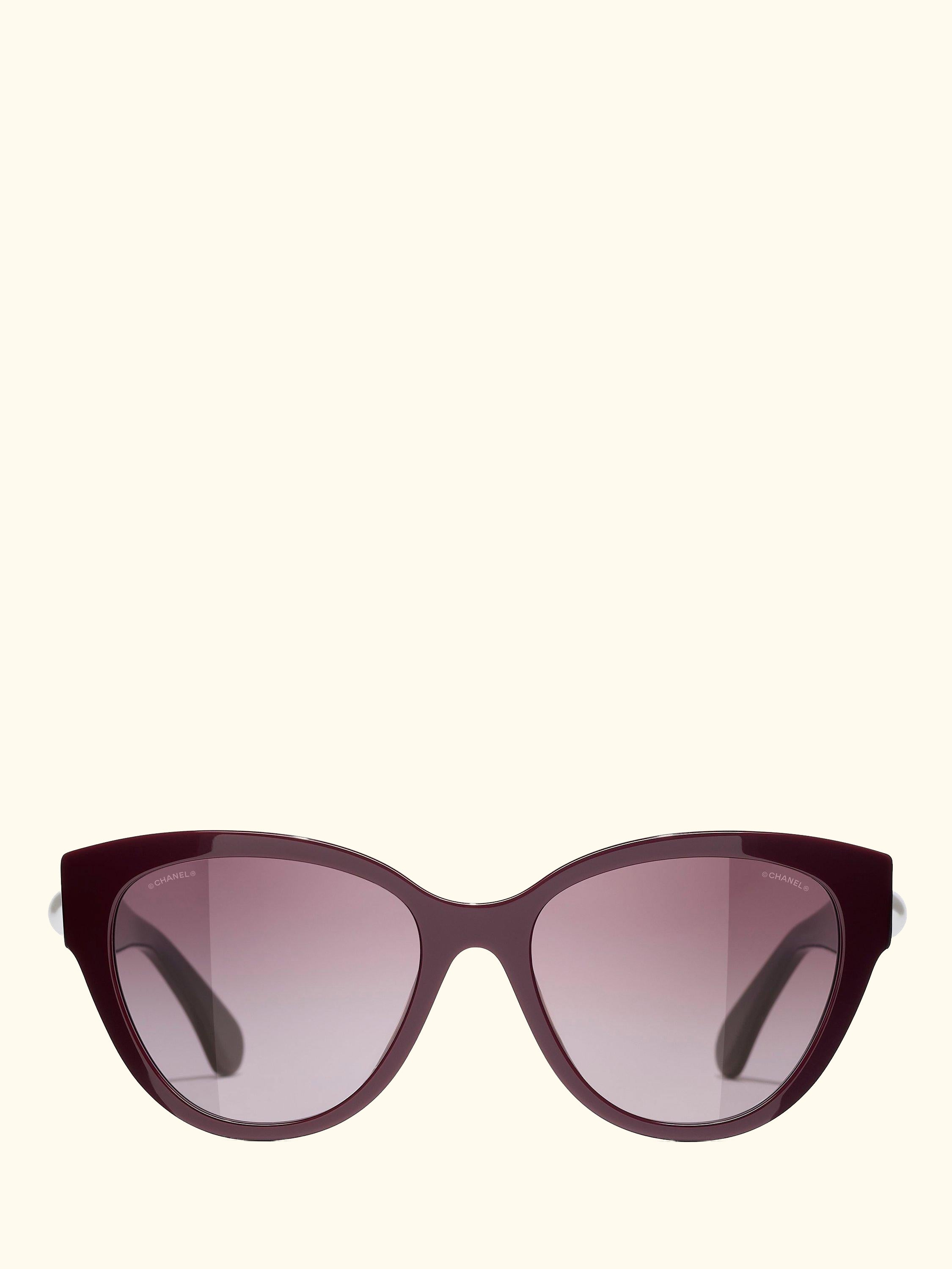 CH5477 Women's Cat's Eye Sunglasses, Red