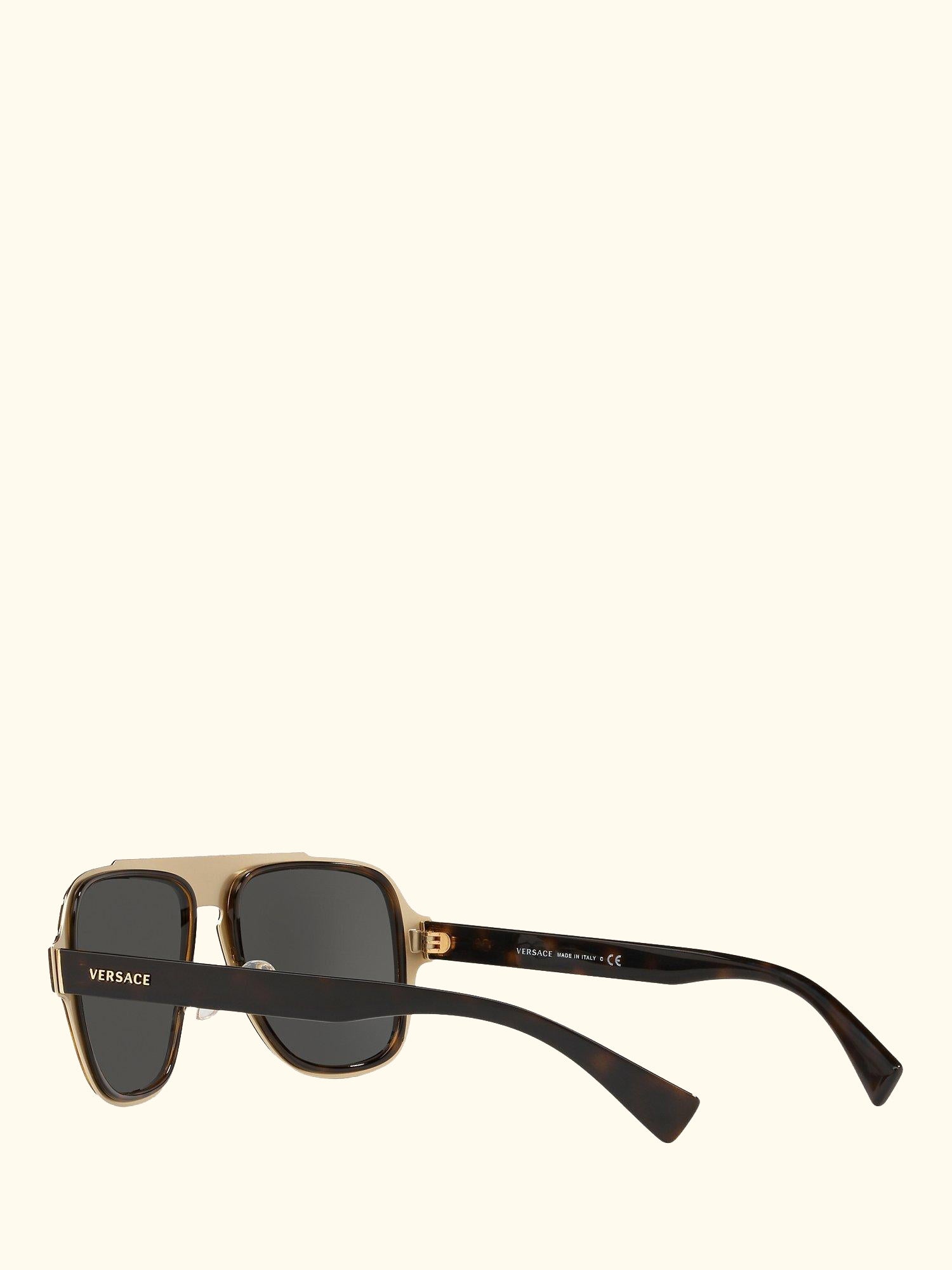VE2199 Men's Geometric Sunglasses, Havana/Grey