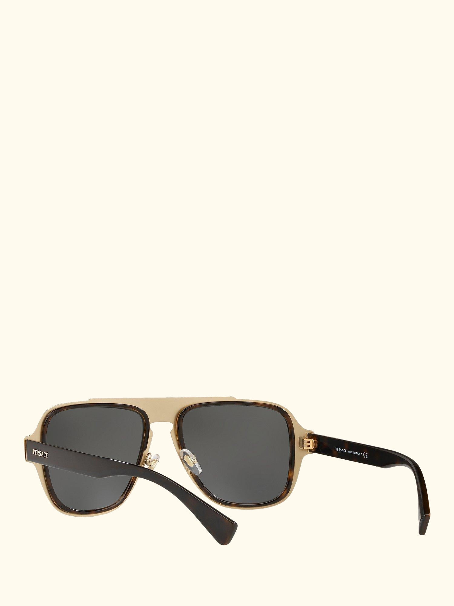 VE2199 Men's Geometric Sunglasses, Havana/Grey