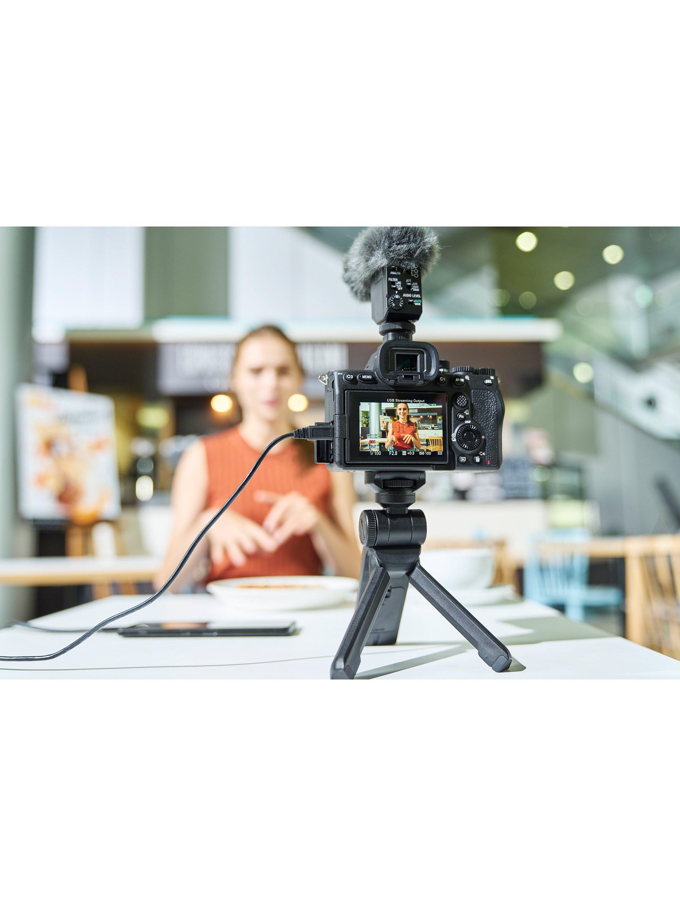 a7 IV (Alpha ILCE-7M4) Compact System Camera, 4K Ultra HD, 33MP, Wi-Fi, Bluetooth, OLED EVF, 5-Axis Image Stabiliser & 3” Vari-Angle LCD Touch Screen, Body Only, Black