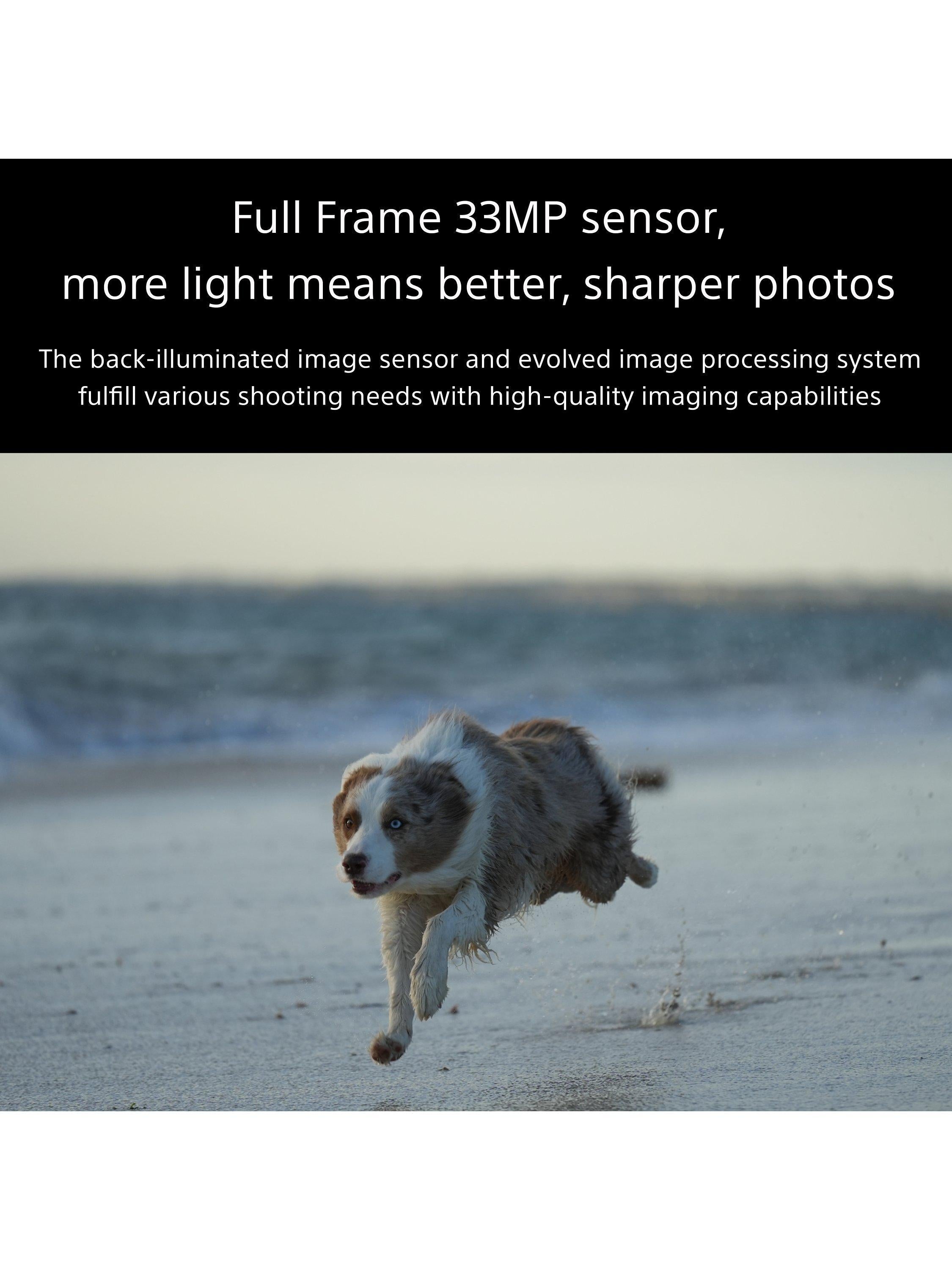 a7 IV (Alpha ILCE-7M4) Compact System Camera with 28-70mm Zoom Lens, 4K Ultra HD, 33MP, Wi-Fi, Bluetooth, OLED EVF, 5-Axis Image Stabiliser & 3” Vari-Angle LCD Touch Screen, Black