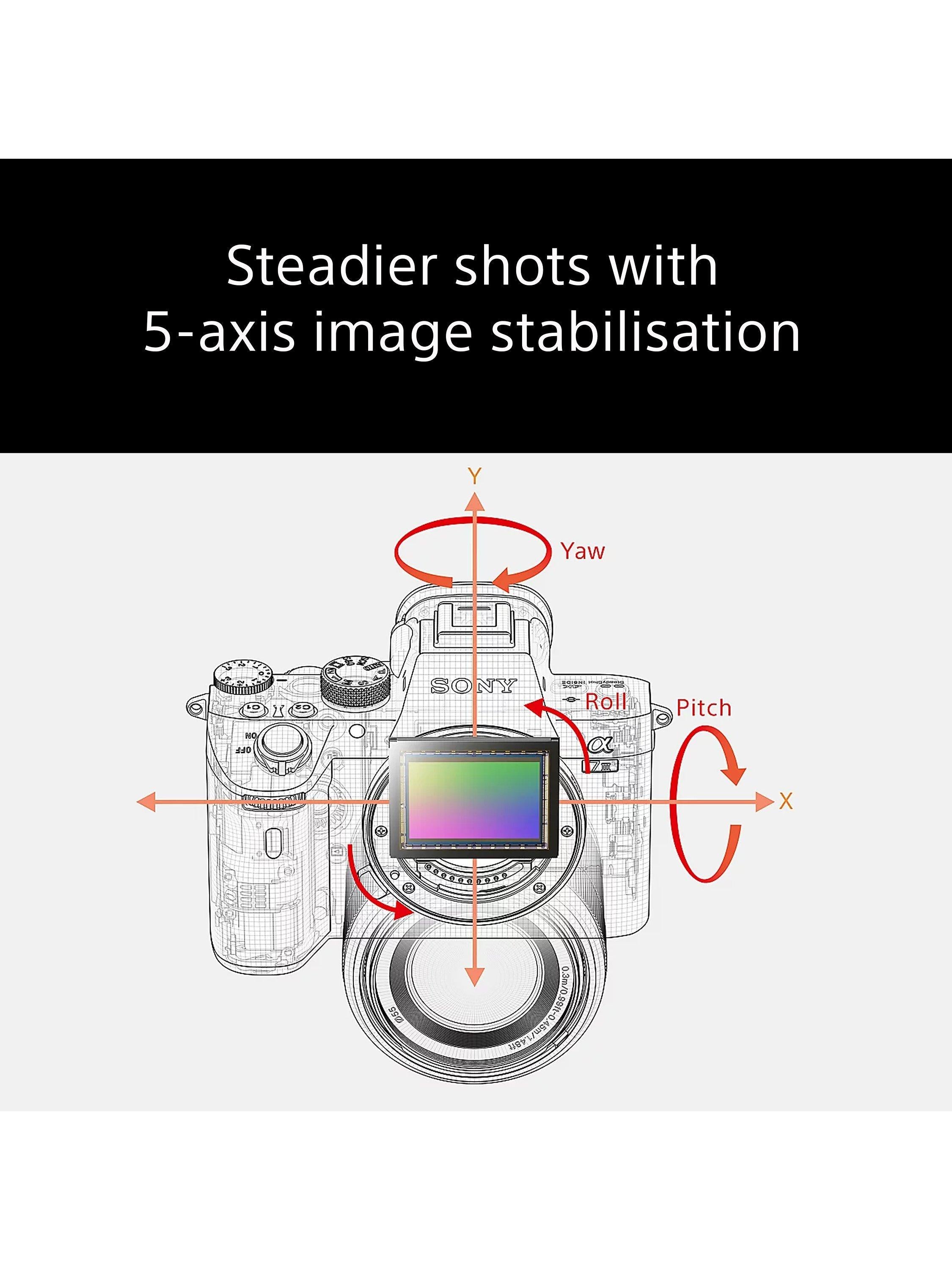 a7 IV (Alpha ILCE-7M4) Compact System Camera with 28-70mm Zoom Lens, 4K Ultra HD, 33MP, Wi-Fi, Bluetooth, OLED EVF, 5-Axis Image Stabiliser & 3” Vari-Angle LCD Touch Screen, Black