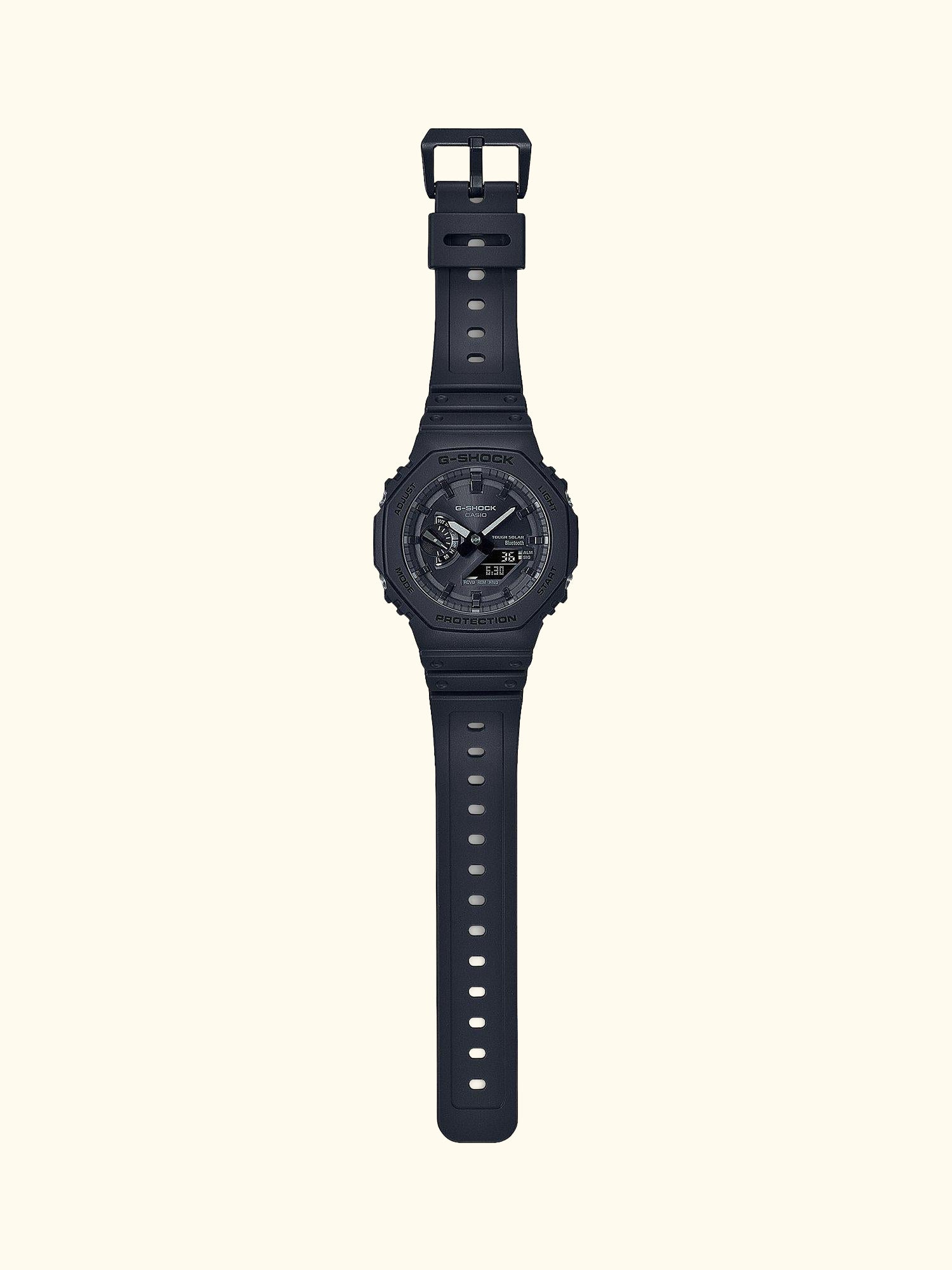 Men's G-Shock Date Solar Resin Strap Watch