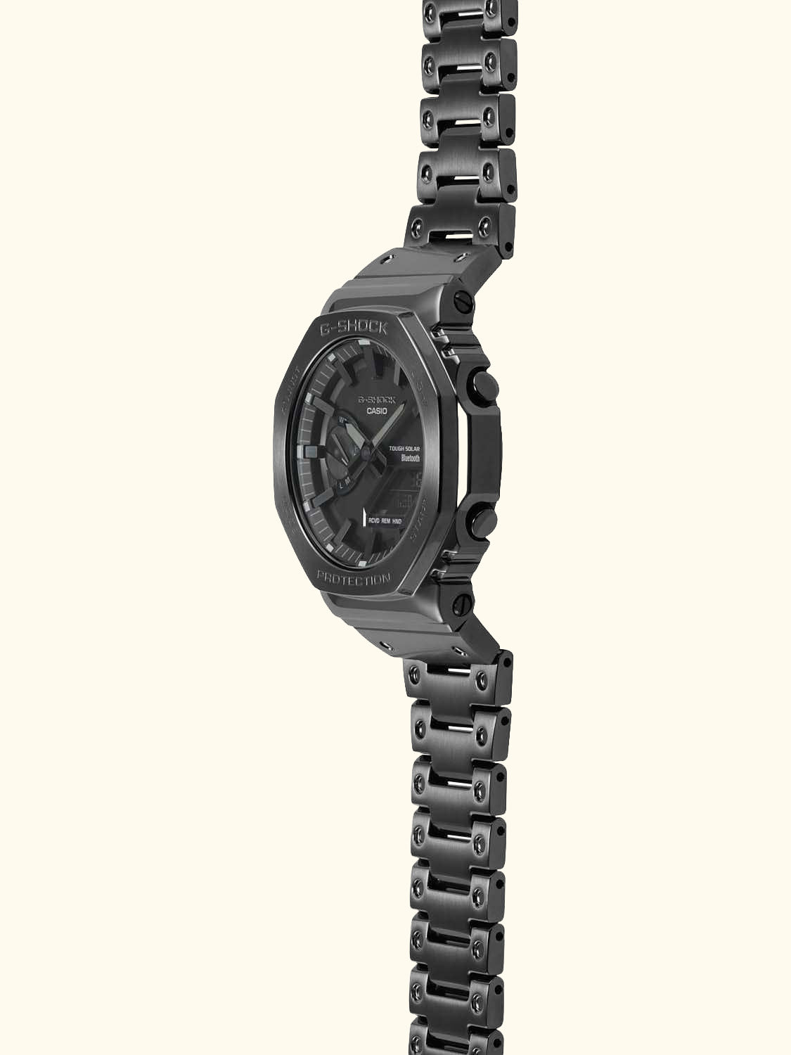 Men's G-Shock Carbon Core Guard Solar Bracelet Strap Watch, Black GM-B2100BD-1AER