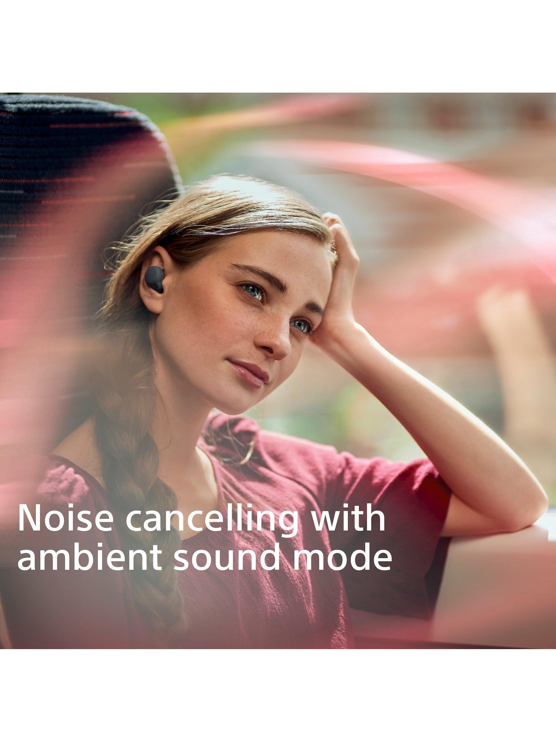 WF-LS900 LinkBuds S Noise Cancelling True Wireless Bluetooth In-Ear Headphones with Mic/Remote, Black