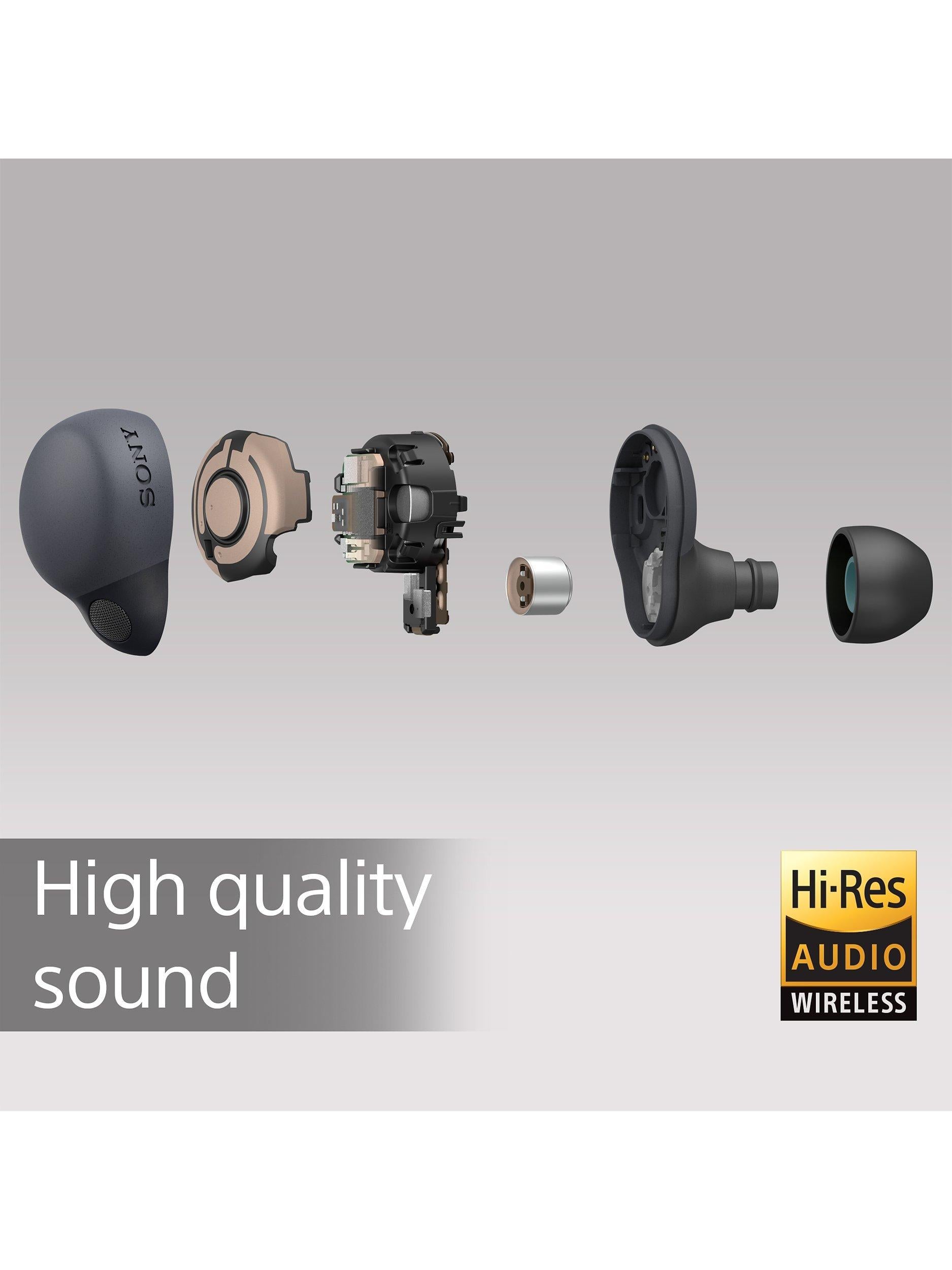 WF-LS900 LinkBuds S Noise Cancelling True Wireless Bluetooth In-Ear Headphones with Mic/Remote, Black