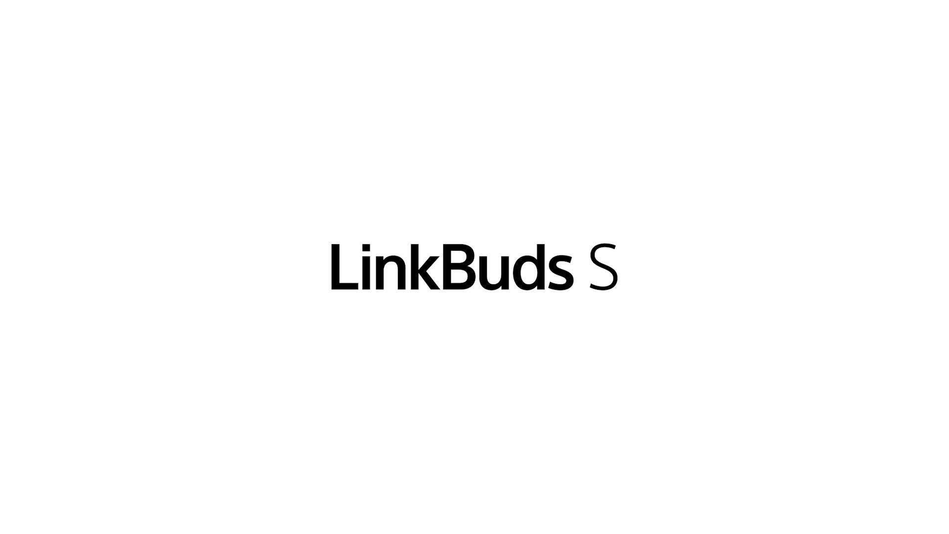 WF-LS900 LinkBuds S Noise Cancelling True Wireless Bluetooth In-Ear Headphones with Mic/Remote, Black