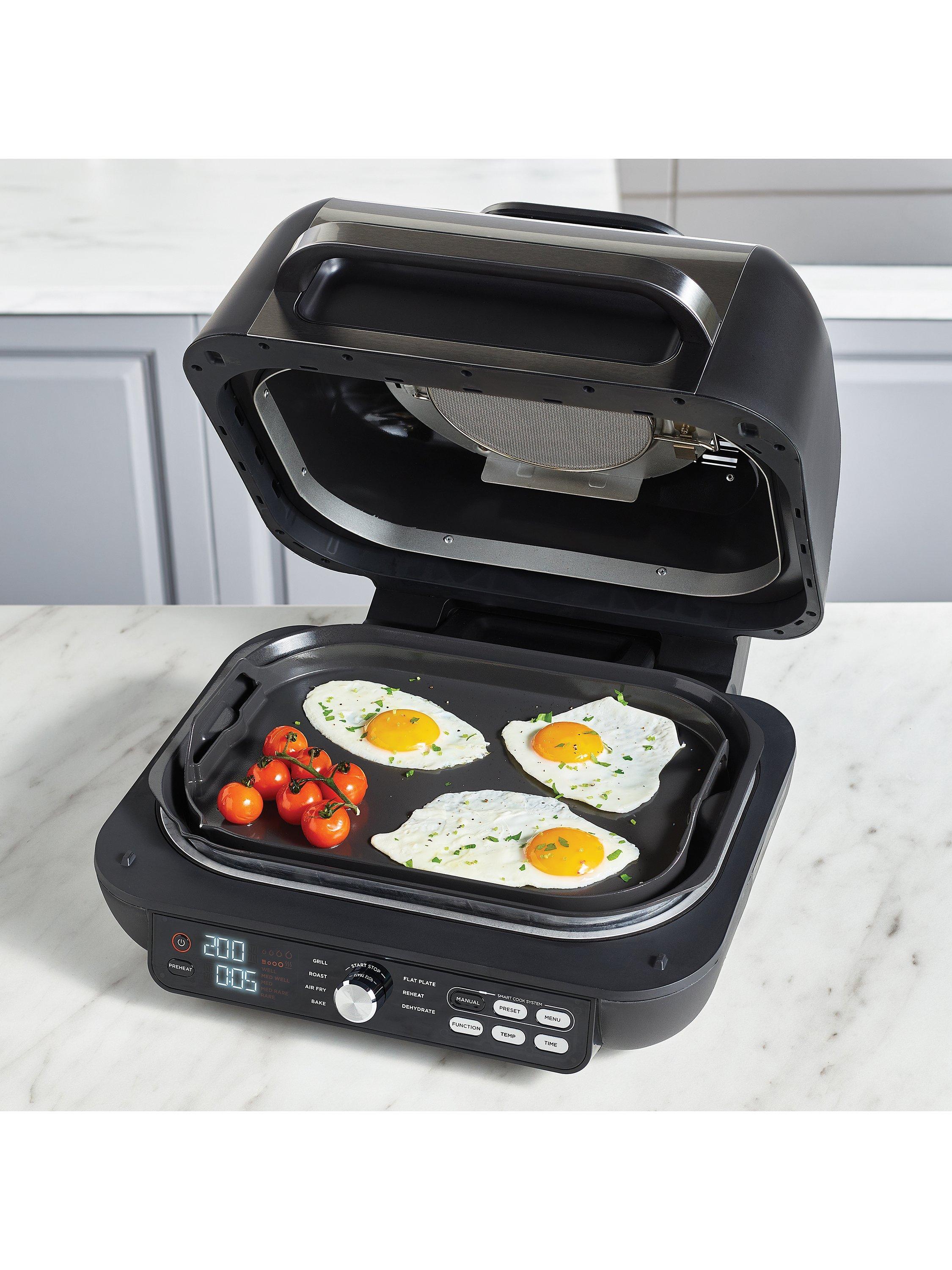 AG651UK Foodi MAX PRO Health Grill, Flat Plate & Air Fryer