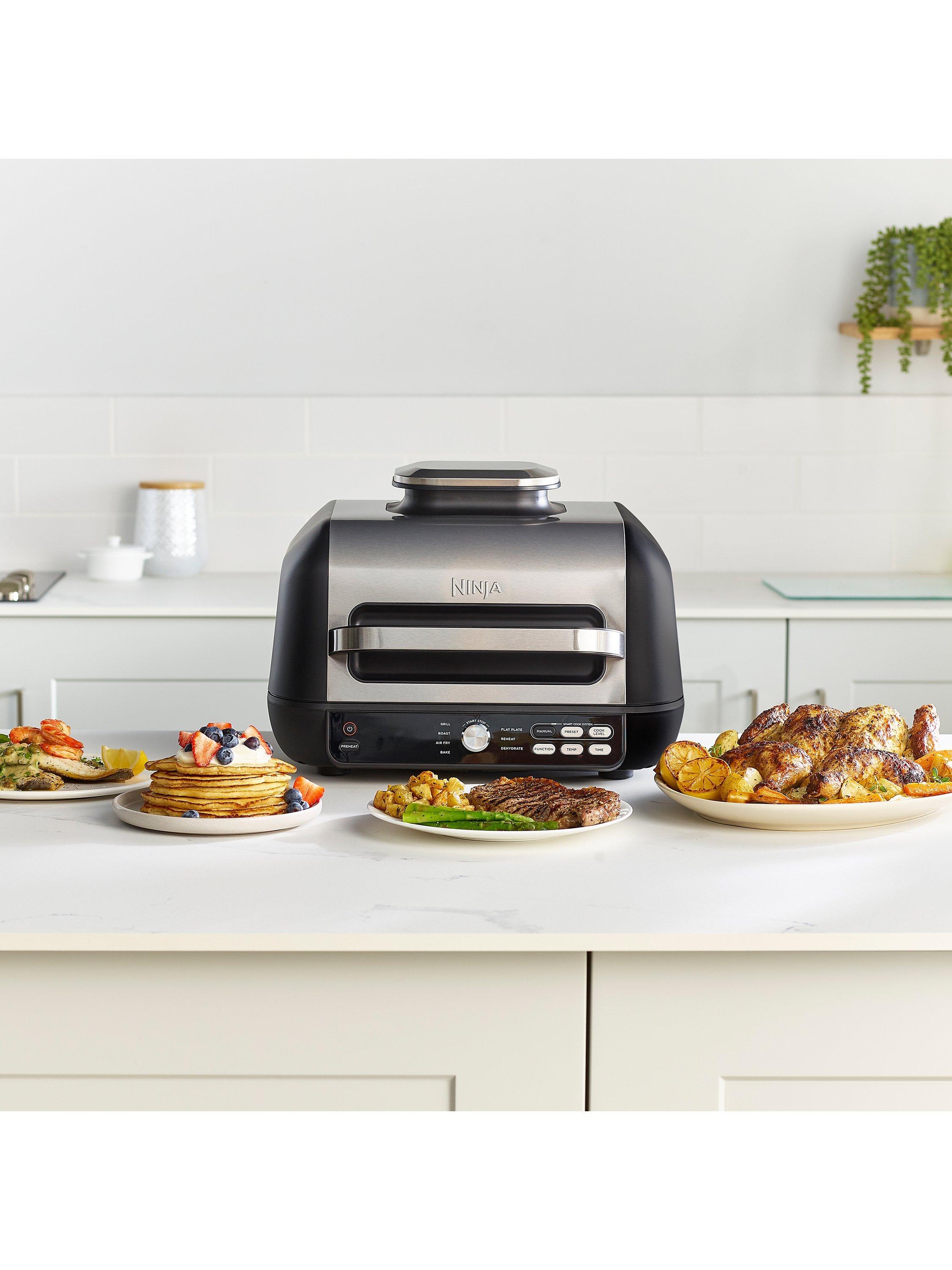 AG651UK Foodi MAX PRO Health Grill, Flat Plate & Air Fryer