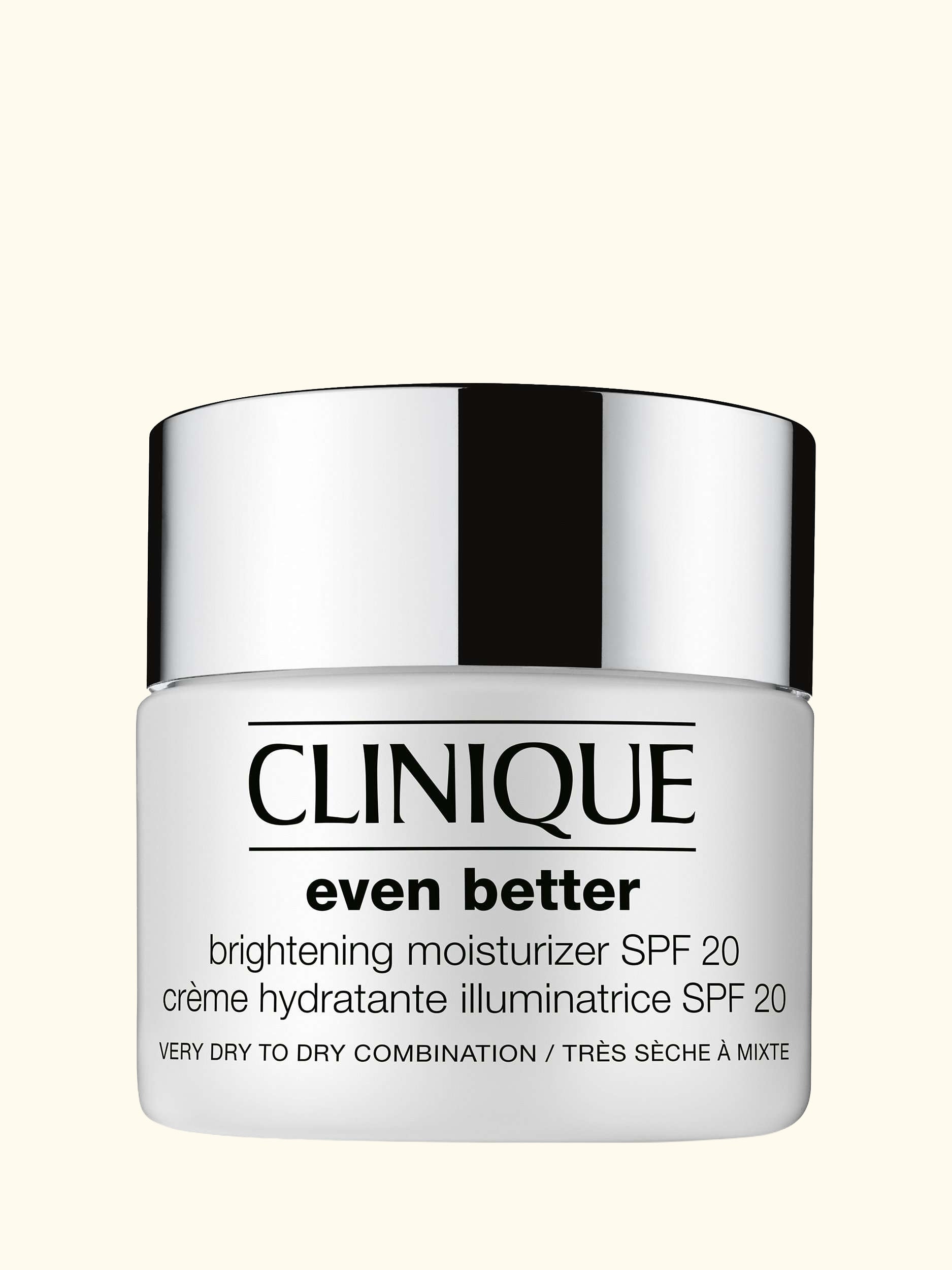 Even Better Brightening Moisturiser SPF 20, Very Dry/Dry Combination, 50ml