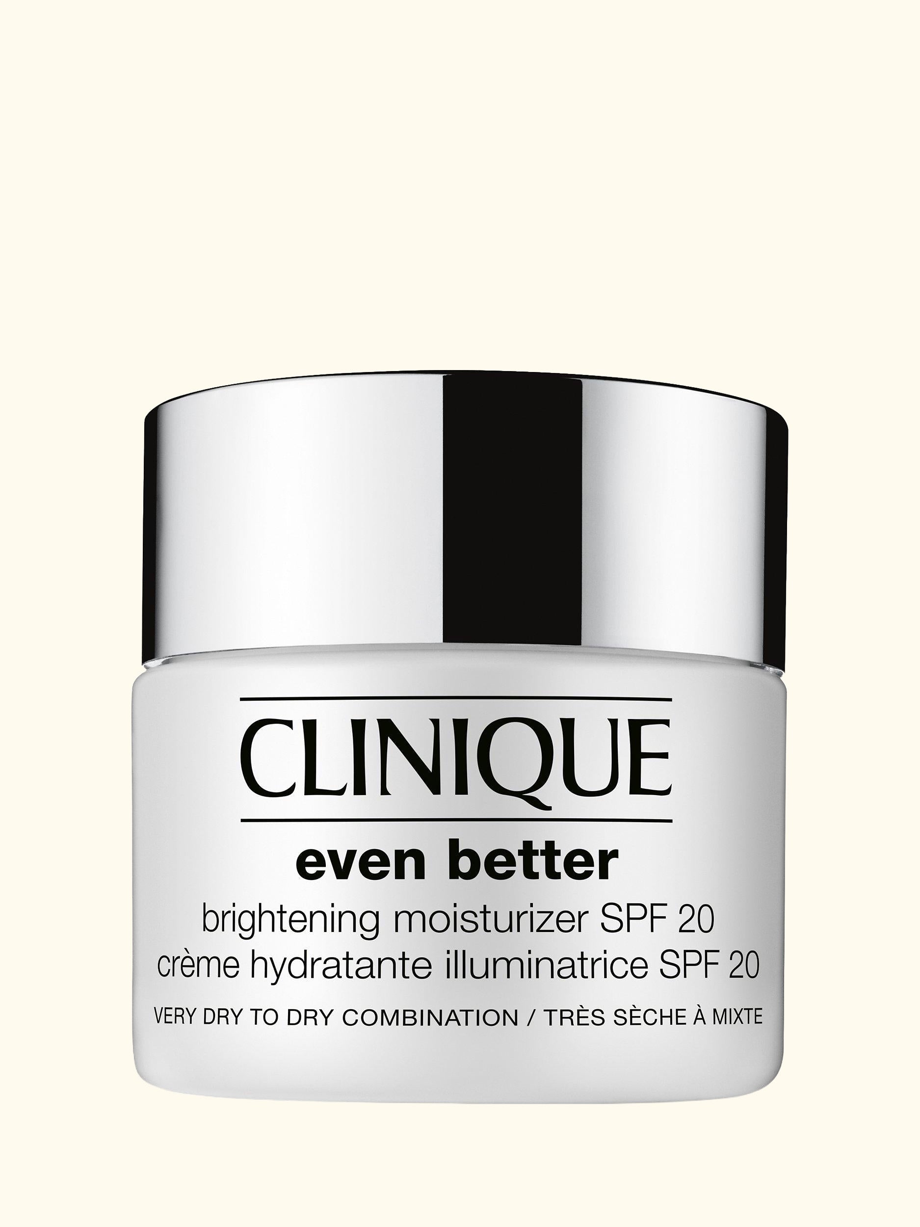 Even Better Brightening Moisturiser SPF 20, Very Dry/Dry Combination, 50ml
