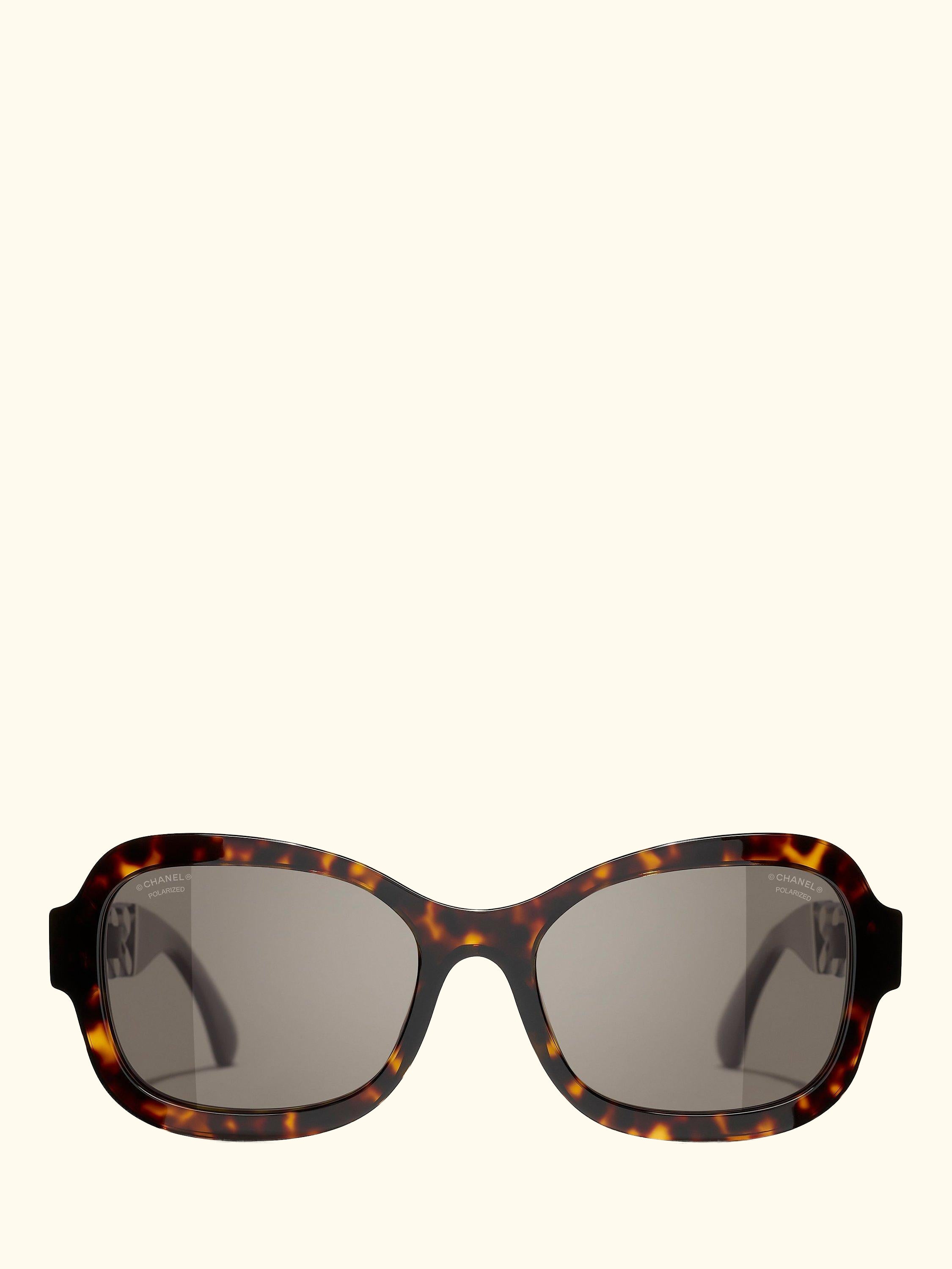 Irregular Sunglasses CH5465Q Dark Havana/Brown