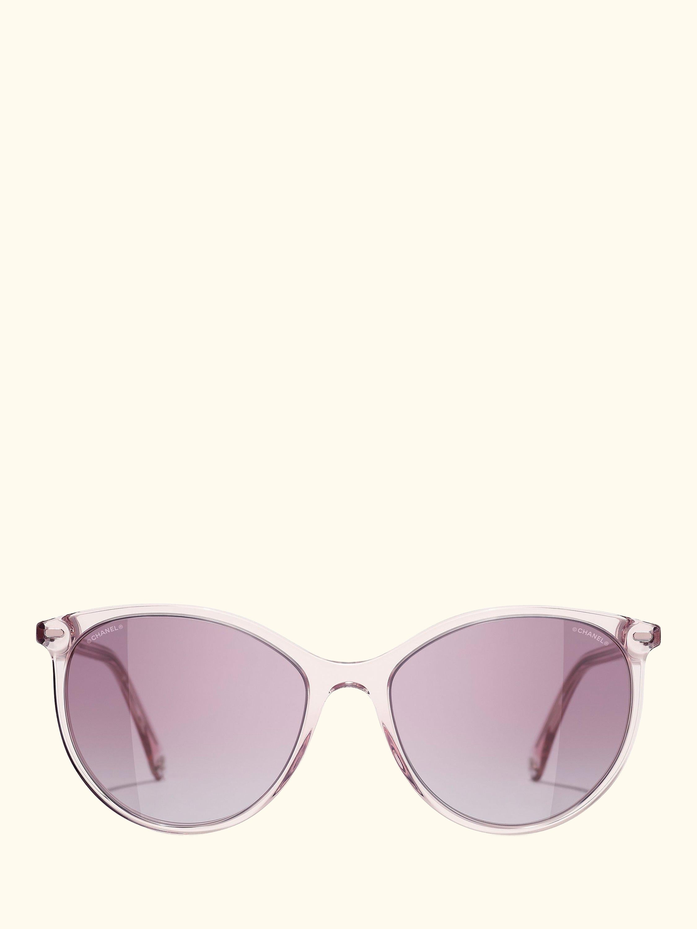 Oval Sunglasses CH5448 Shiny Pink/Violet Gradient