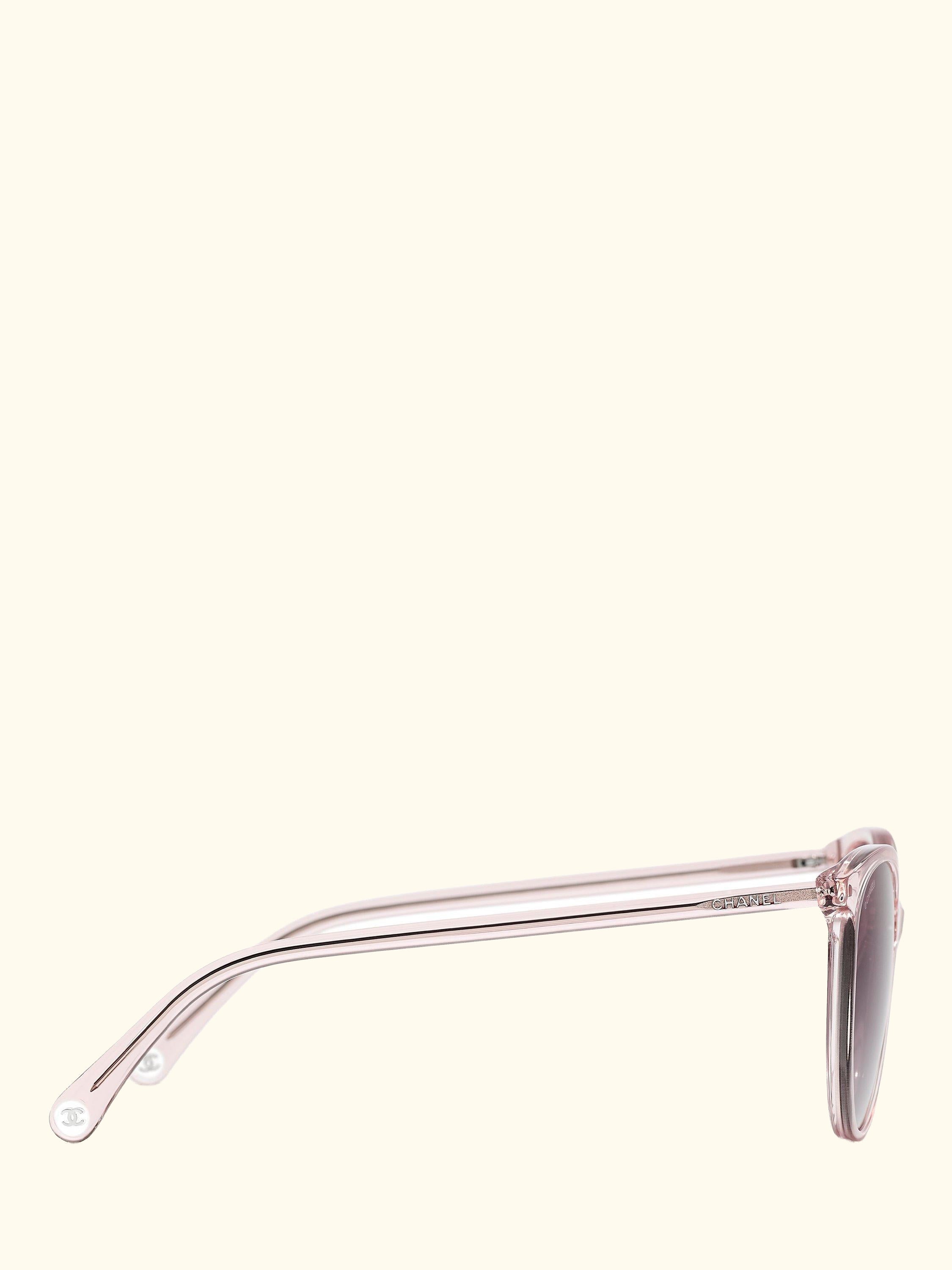 Oval Sunglasses CH5448 Shiny Pink/Violet Gradient