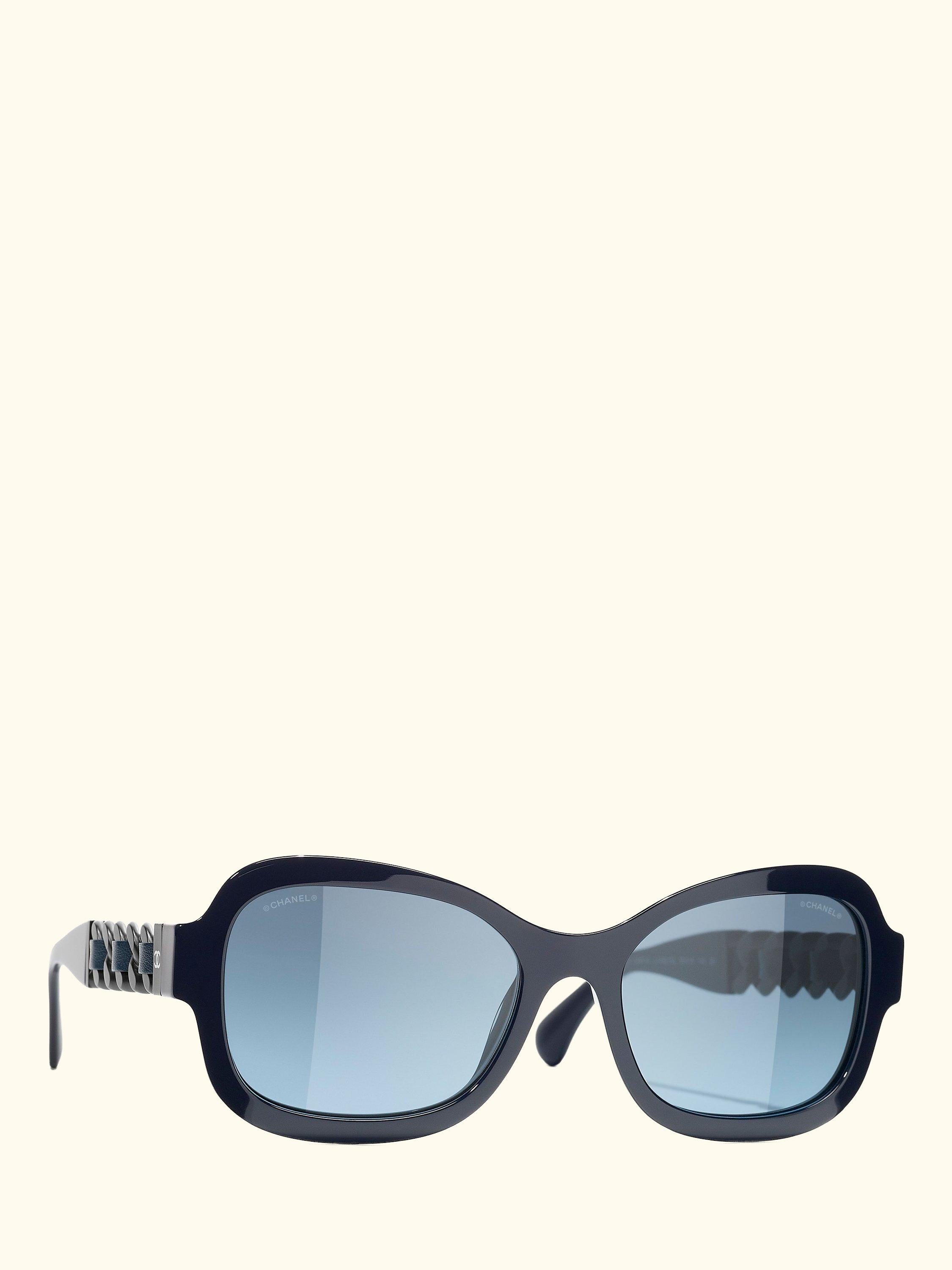 Irregular Sunglasses CH5465Q Blue Vendome/Blue Gradient